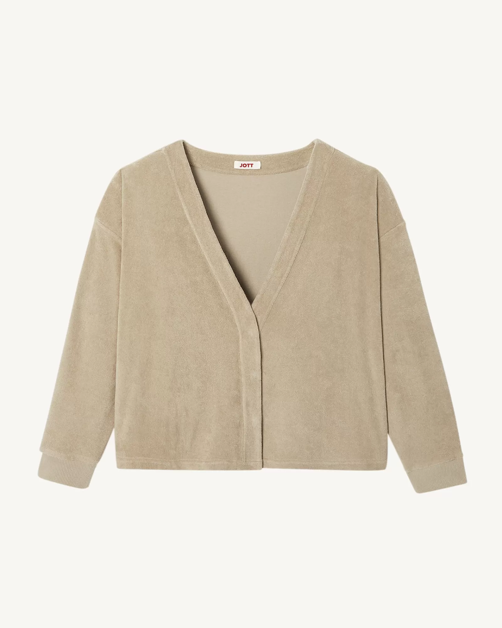 Best JOTT Cardigan Eponge A Manches Longues Beige Pamplona 804 Beige