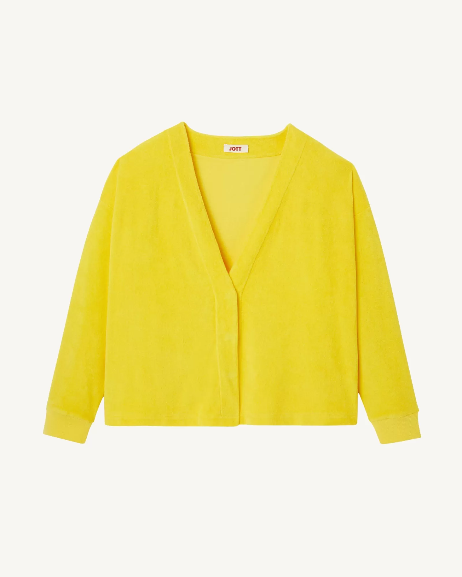 Best JOTT Cardigan Eponge A Manches Longues Citron Pamplona 631 Lemon