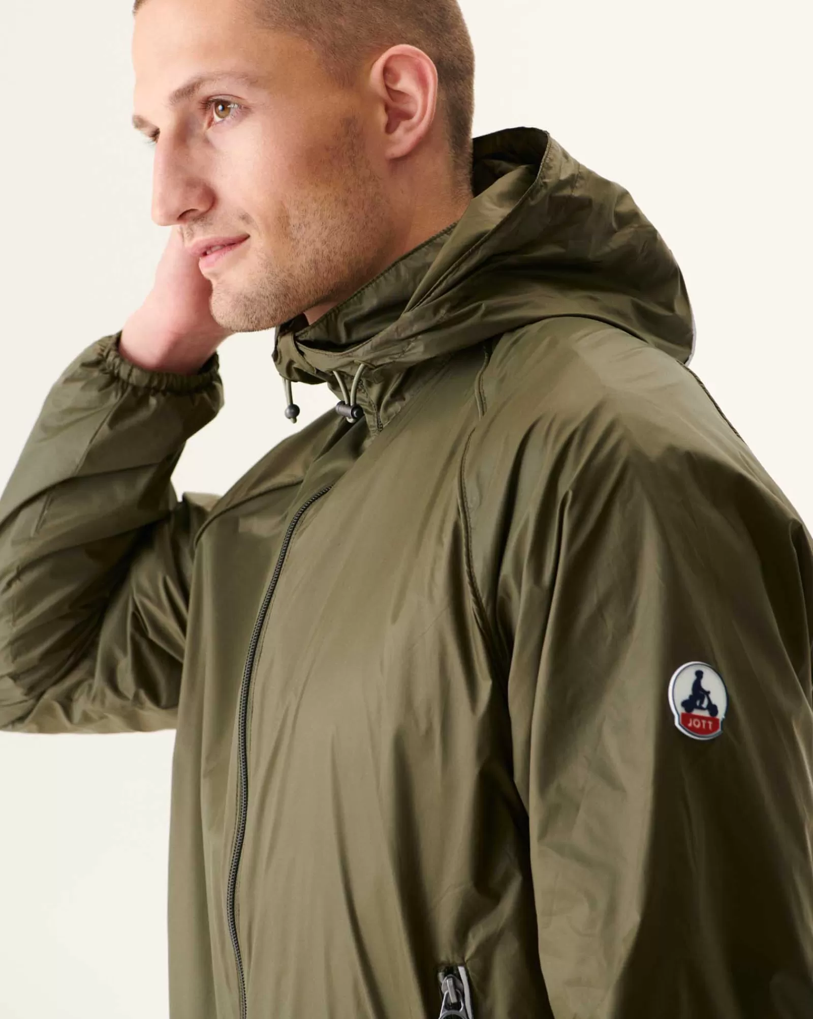 Discount JOTT Coupe-Vent A Capuche Army Mistral 255 Army