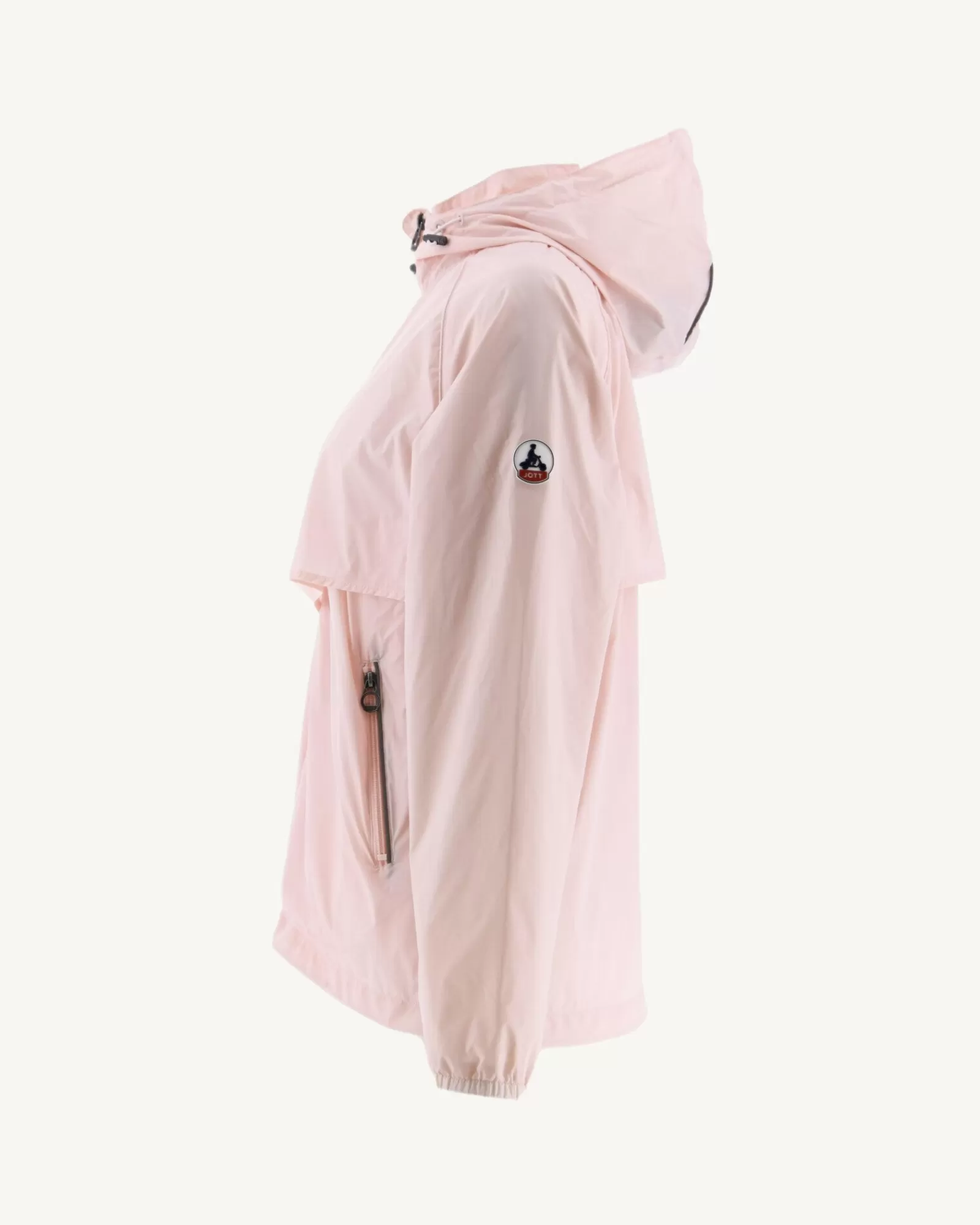 Hot JOTT Coupe-Vent A Capuche Rose Clair Scirocco 463 Soft Pink