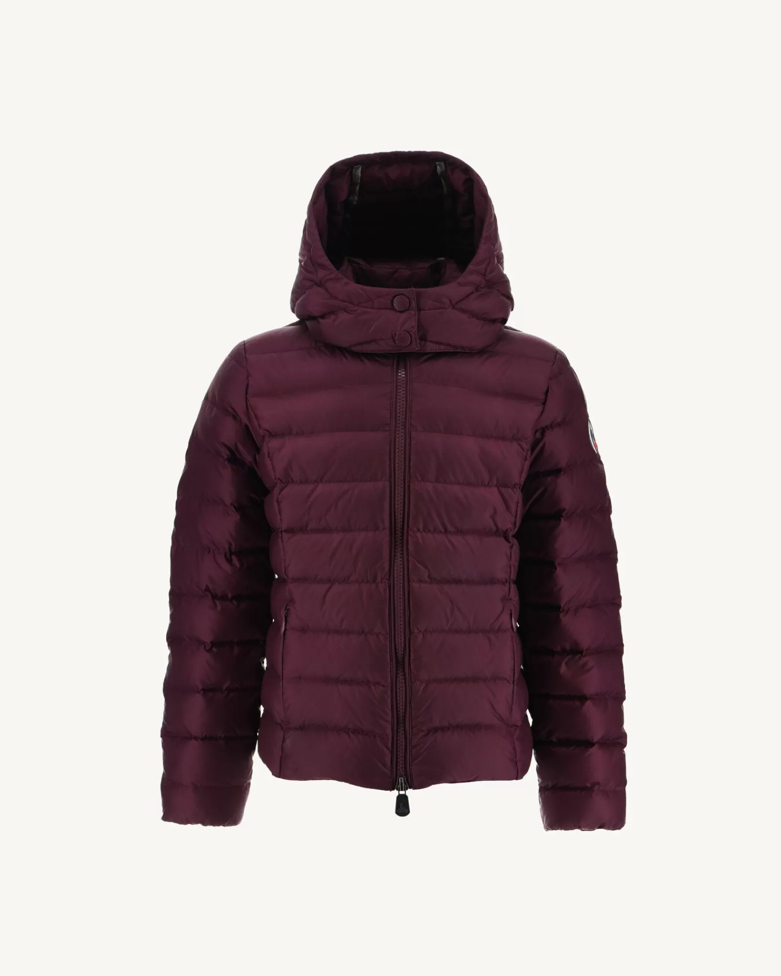 Store JOTT Doudoune A Capuche Enfant Grand Froid Aubergine Opale 461 Aubergine