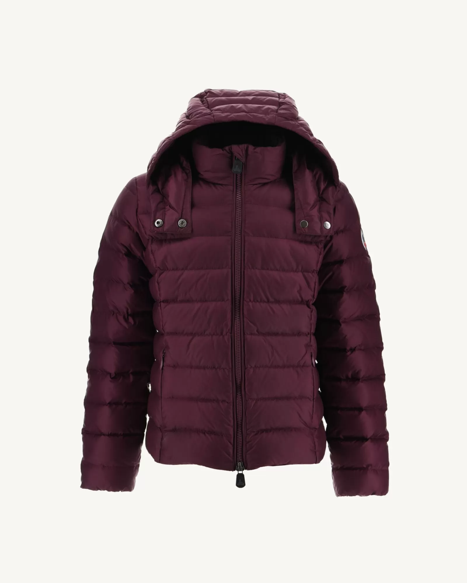 Store JOTT Doudoune A Capuche Enfant Grand Froid Aubergine Opale 461 Aubergine