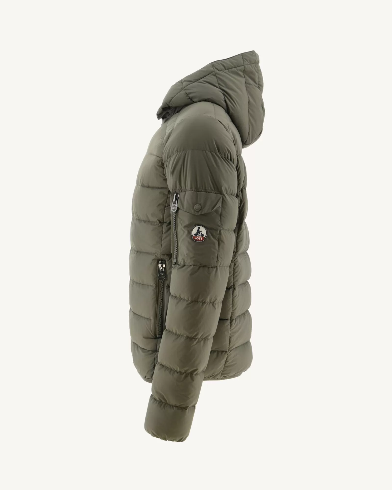 New JOTT Doudoune A Capuche Grand Froid Army Adrien 255 Army