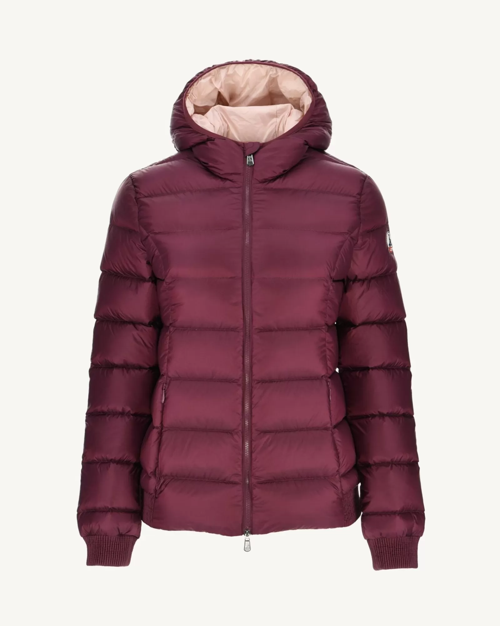 Shop JOTT Doudoune A Capuche Grand Froid Aubergine Celine 461 Aubergine