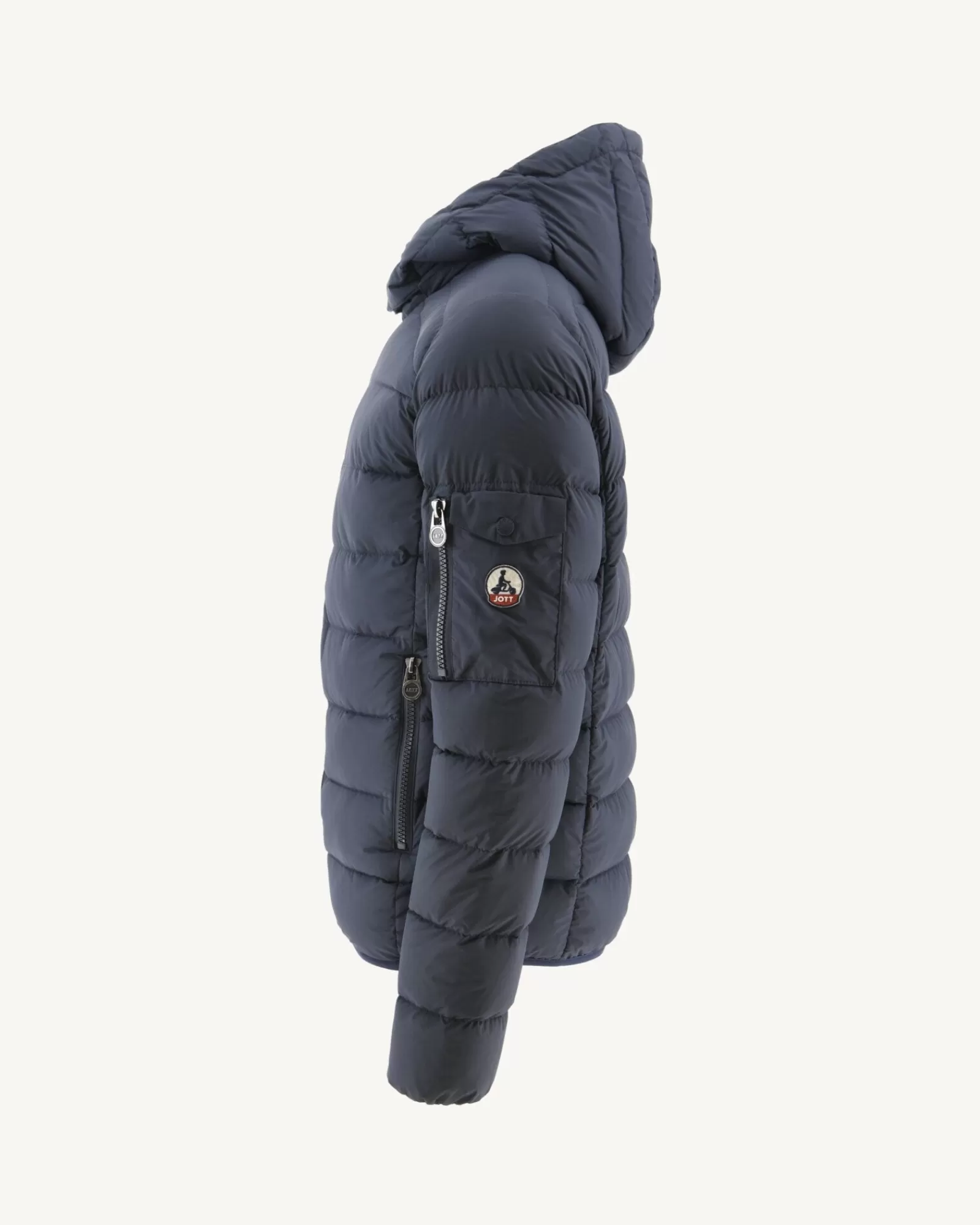 Shop JOTT Doudoune A Capuche Grand Froid Marine Adrien 104 Marine