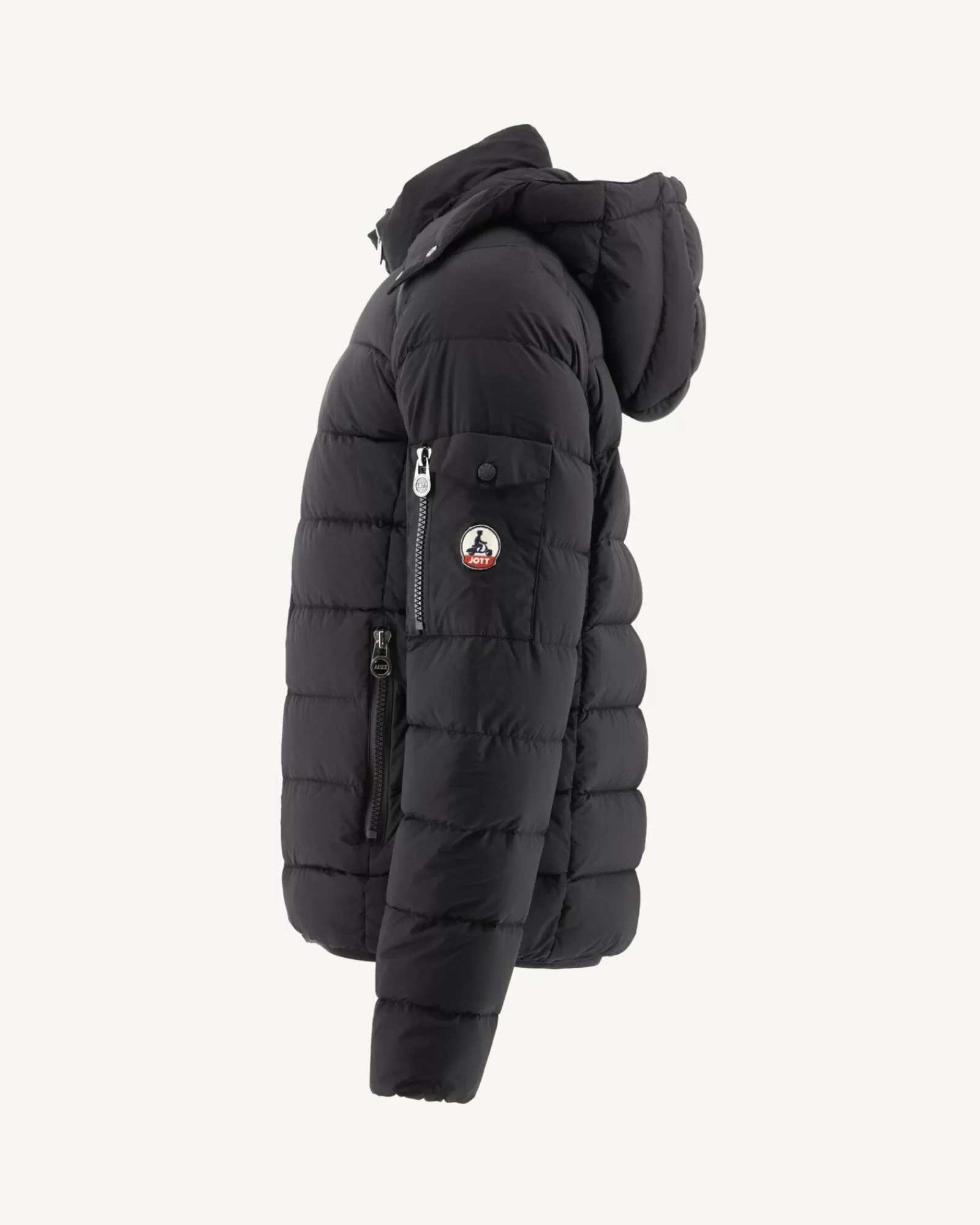 Fashion JOTT Doudoune A Capuche Grand Froid Noir Adrien 999 Black