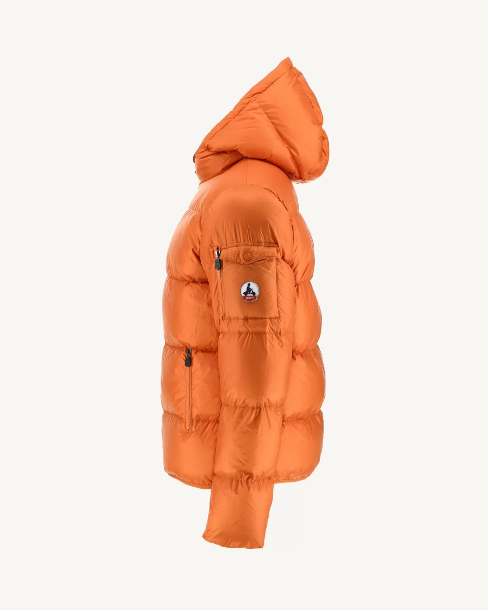 Best Sale JOTT Doudoune A Capuche Grand Froid Orange Java 727 Orange