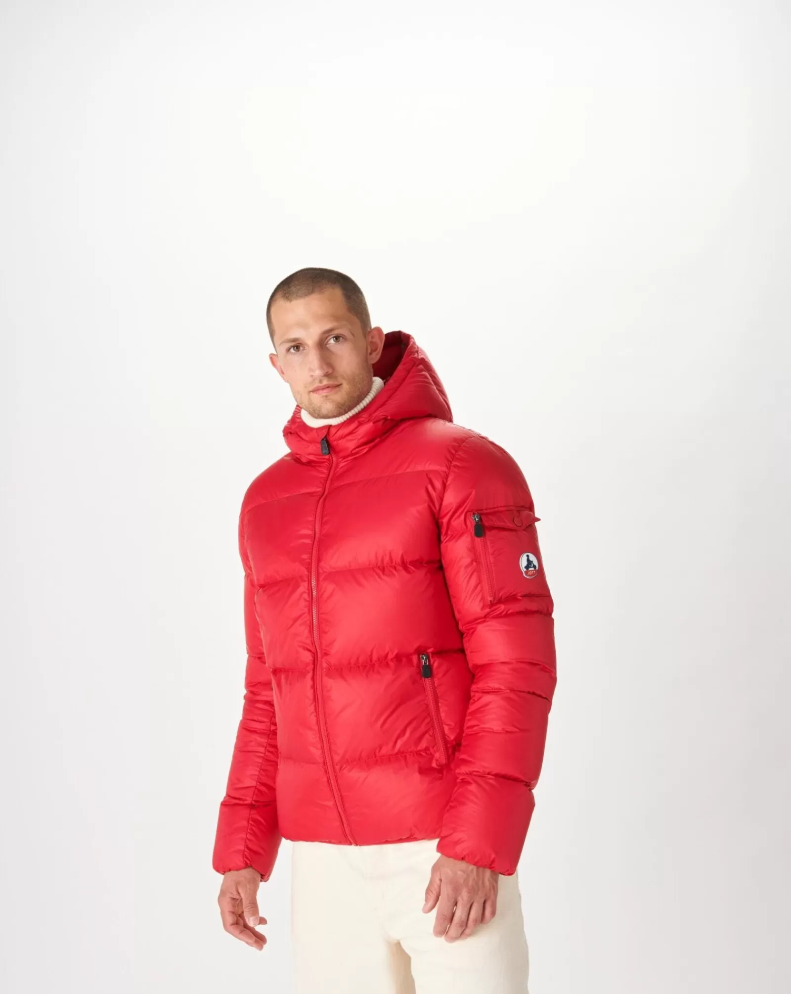 Best JOTT Doudoune A Capuche Grand Froid Rouge Java 300 Red