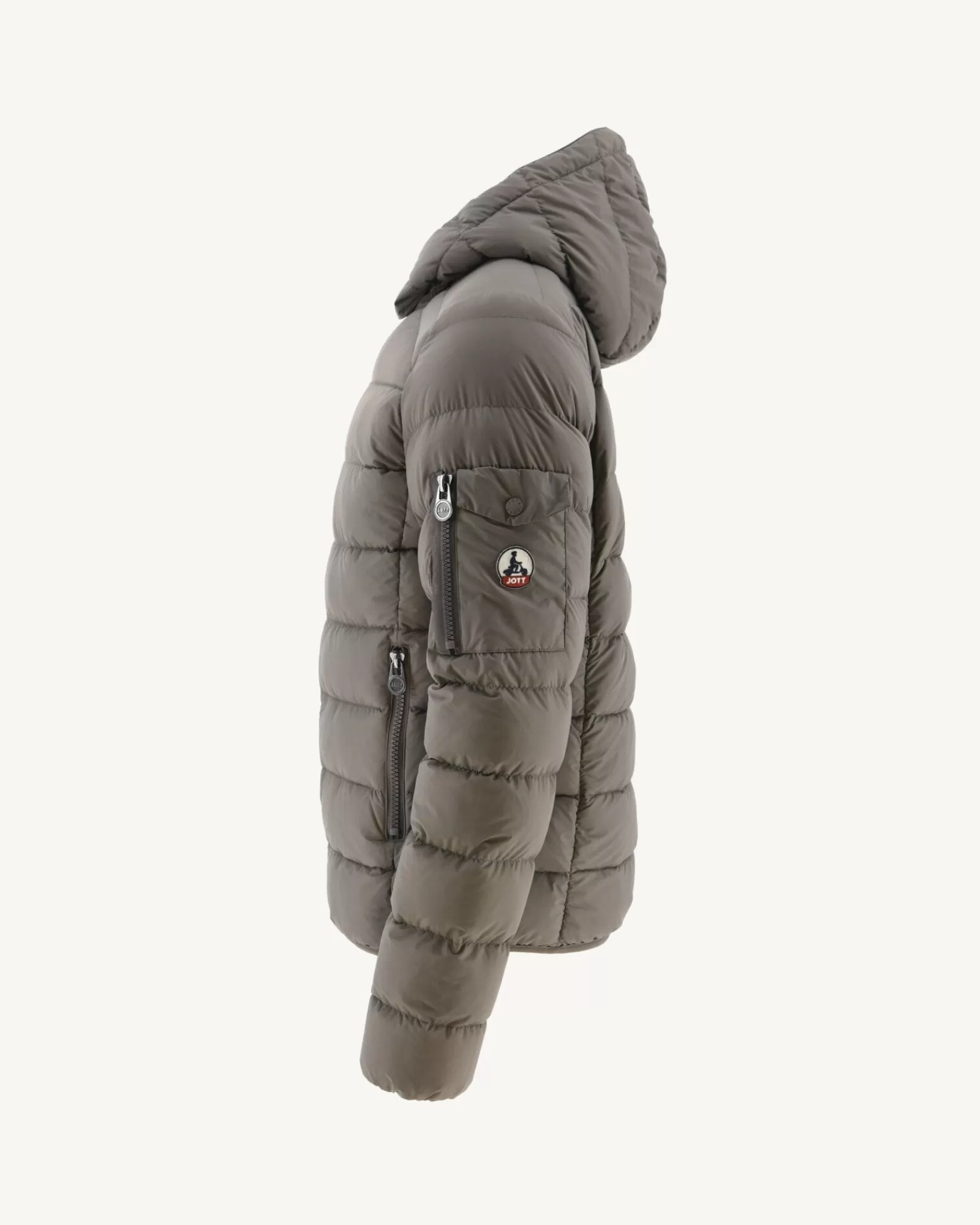 Clearance JOTT Doudoune A Capuche Grand Froid Taupe Adrien 808 Taupe