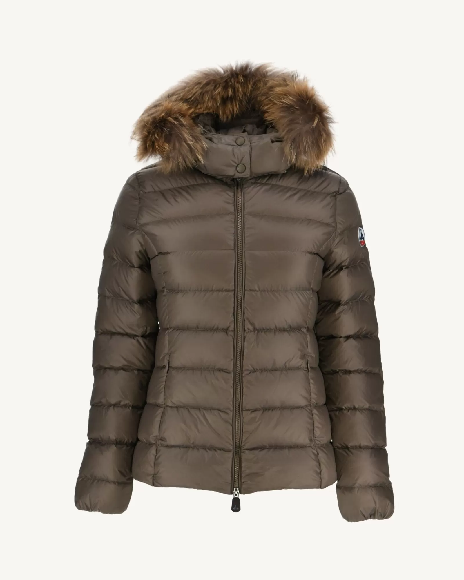 Sale JOTT Doudoune A Capuche Grand Froid Taupe Luxe 808 Taupe