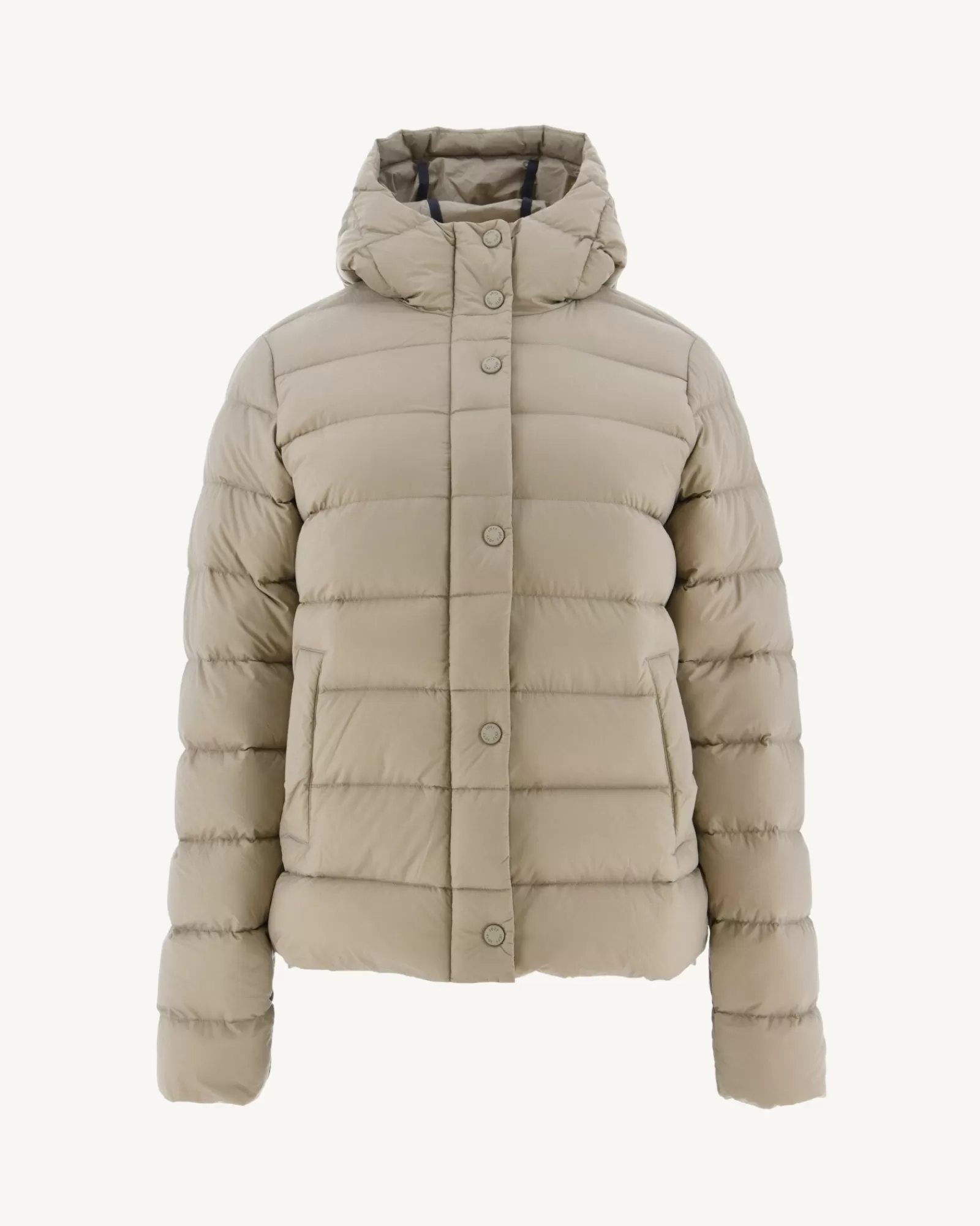 Store JOTT Doudoune Droite A Capuche Beige Jane 804 Beige