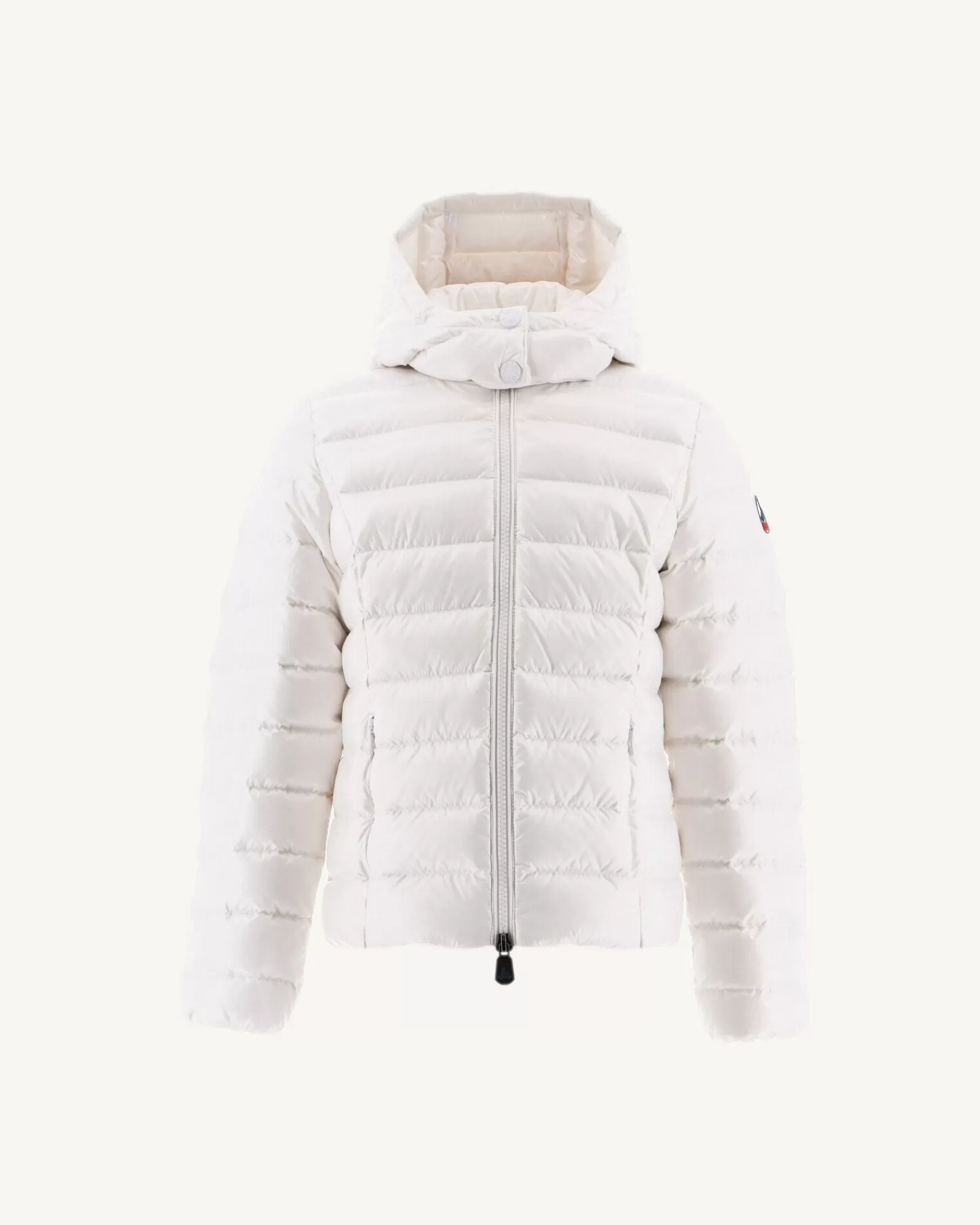 New JOTT Doudoune Laquee A Capuche Enfant Grand Froid Blanc Opale 901 Blanc