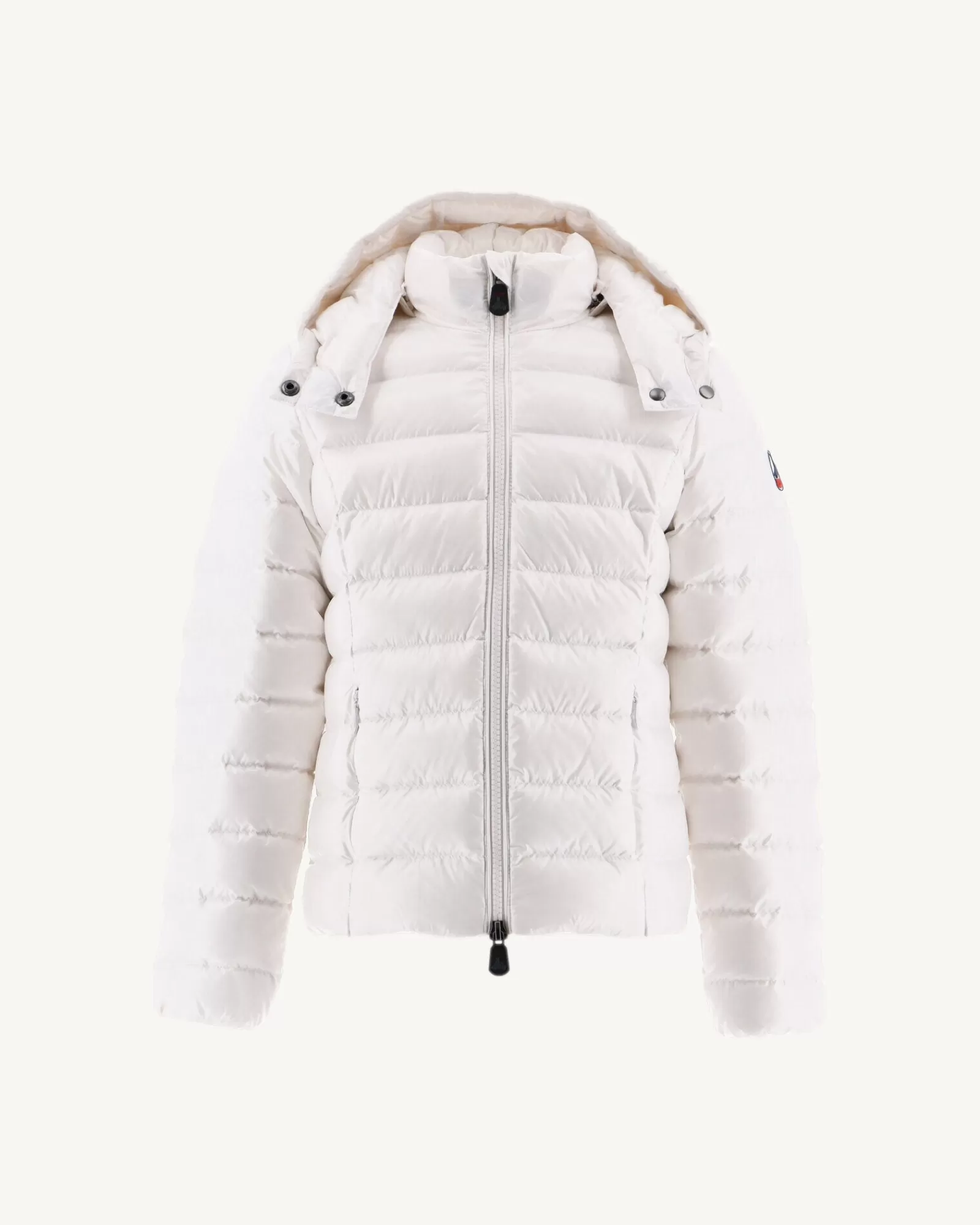 New JOTT Doudoune Laquee A Capuche Enfant Grand Froid Blanc Opale 901 Blanc