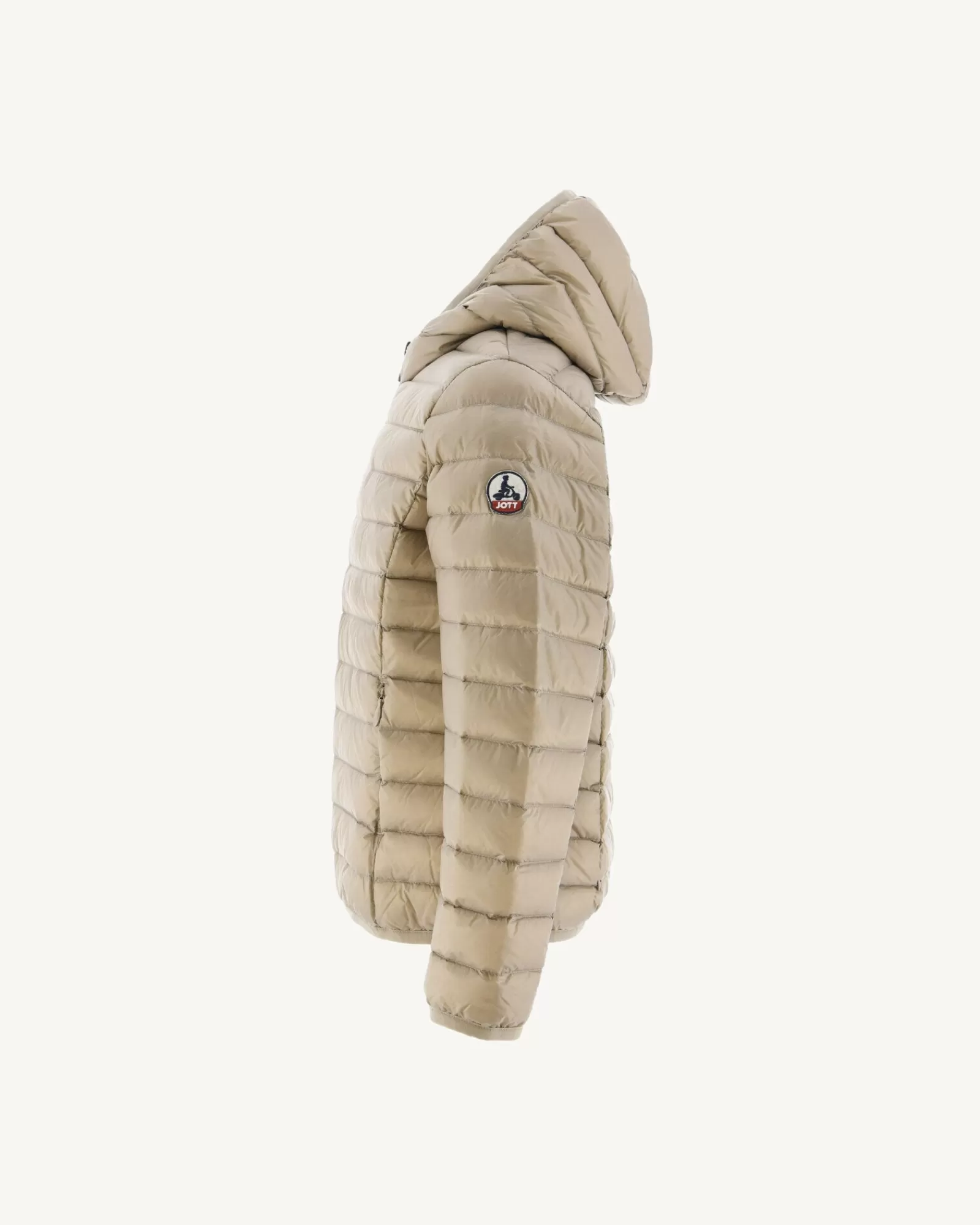 Shop JOTT Doudoune Legere A Capuche Enfant Beige Hugo 804 Beige