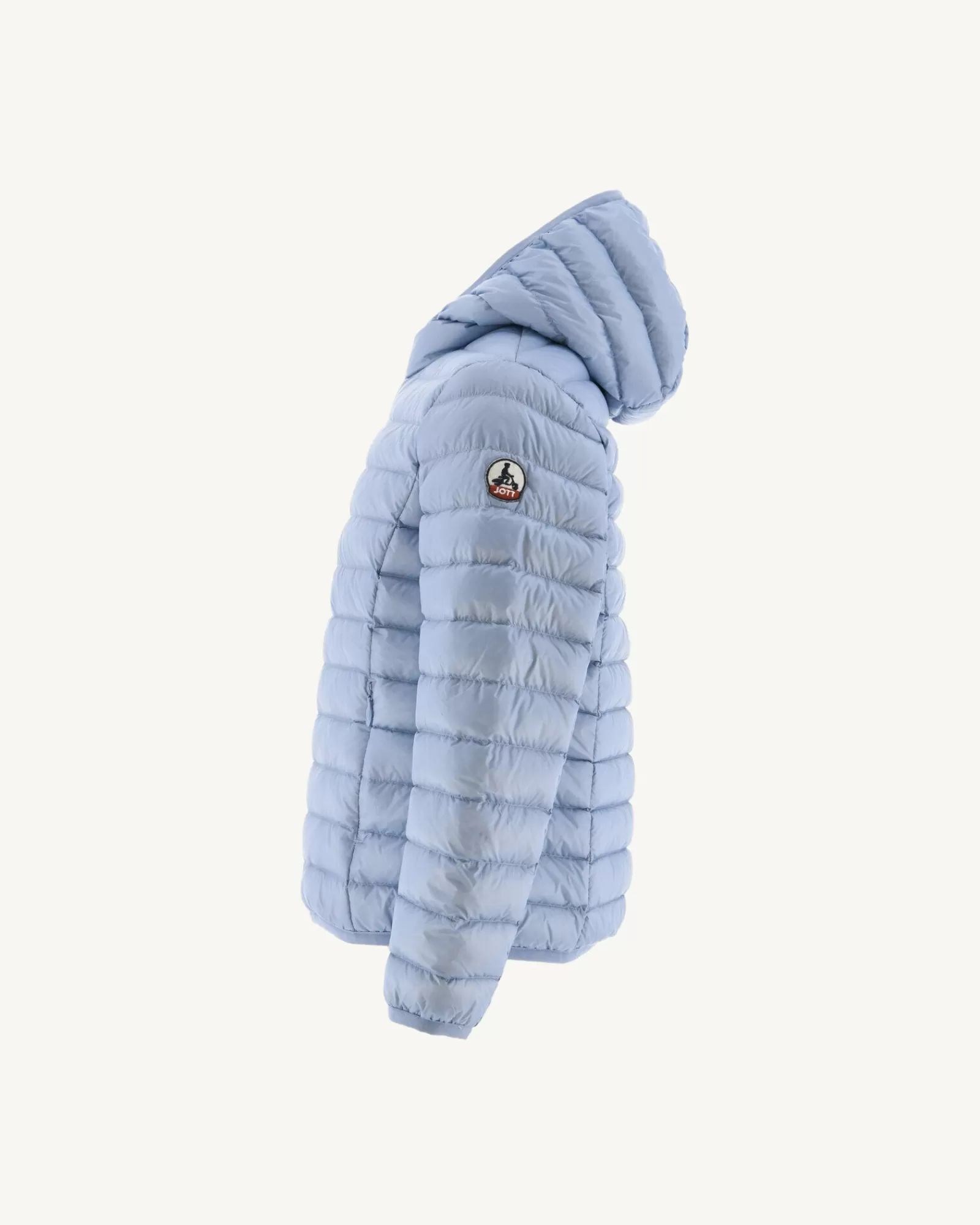 Hot JOTT Doudoune Legere A Capuche Enfant Bleu Clair Hugo 180 Soft Blue