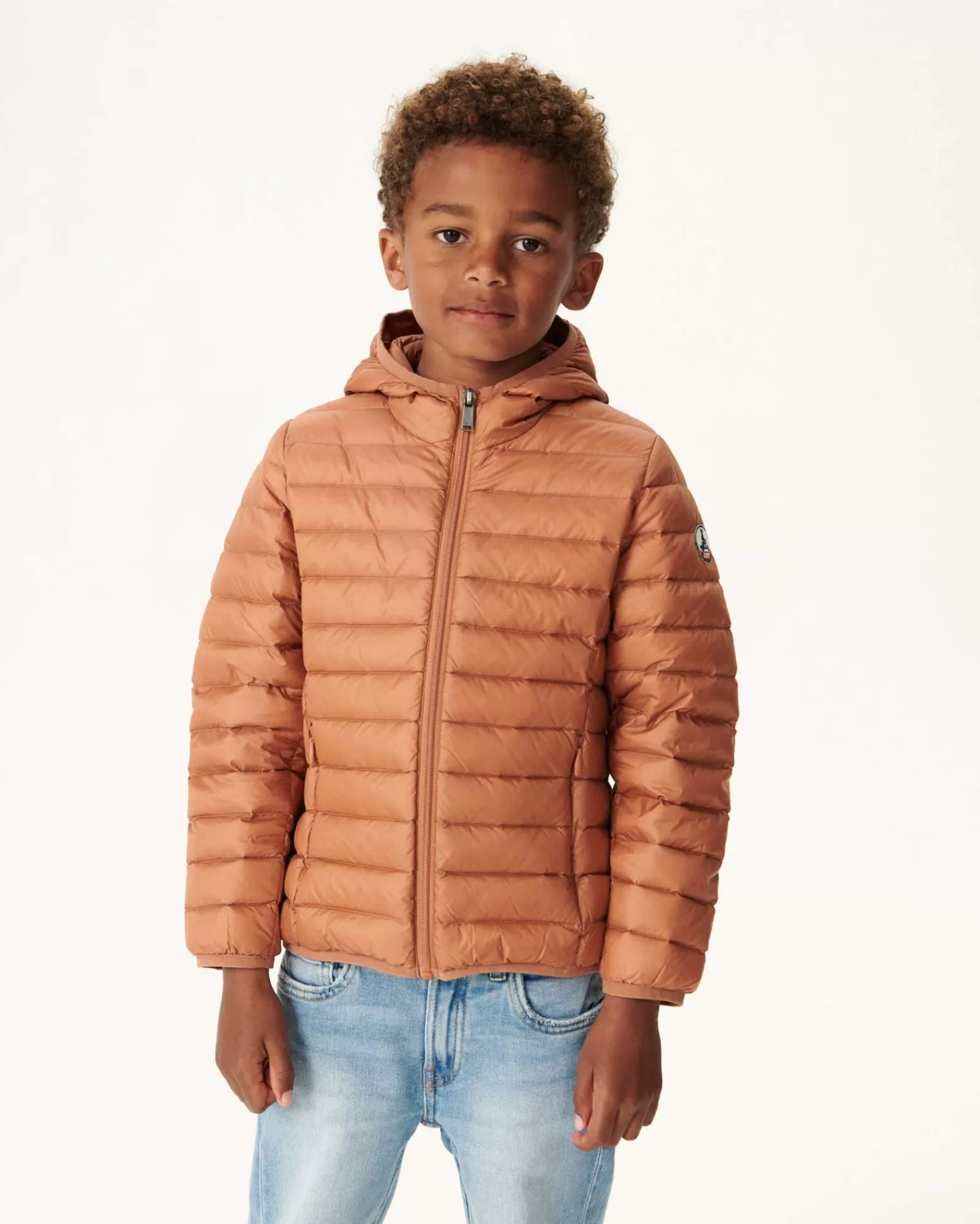 Outlet JOTT Doudoune Legere A Capuche Enfant Camel Hugo 839 Camel