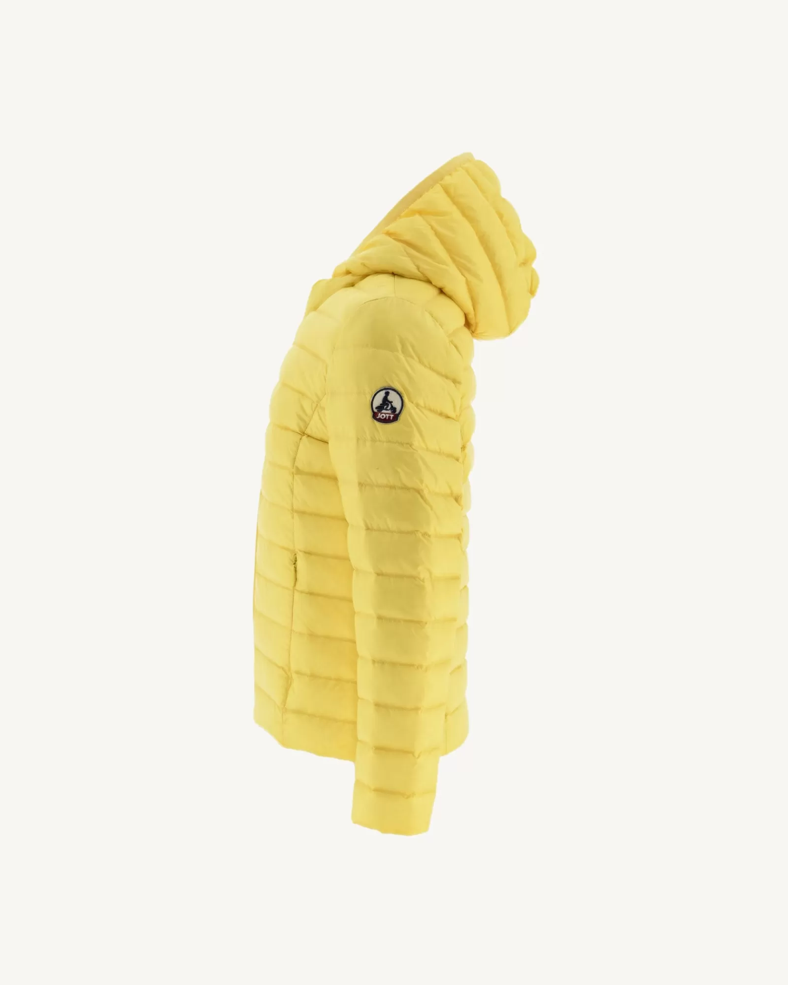 Fashion JOTT Doudoune Legere A Capuche Enfant Jaune Clair Carla 627 Soft Yellow