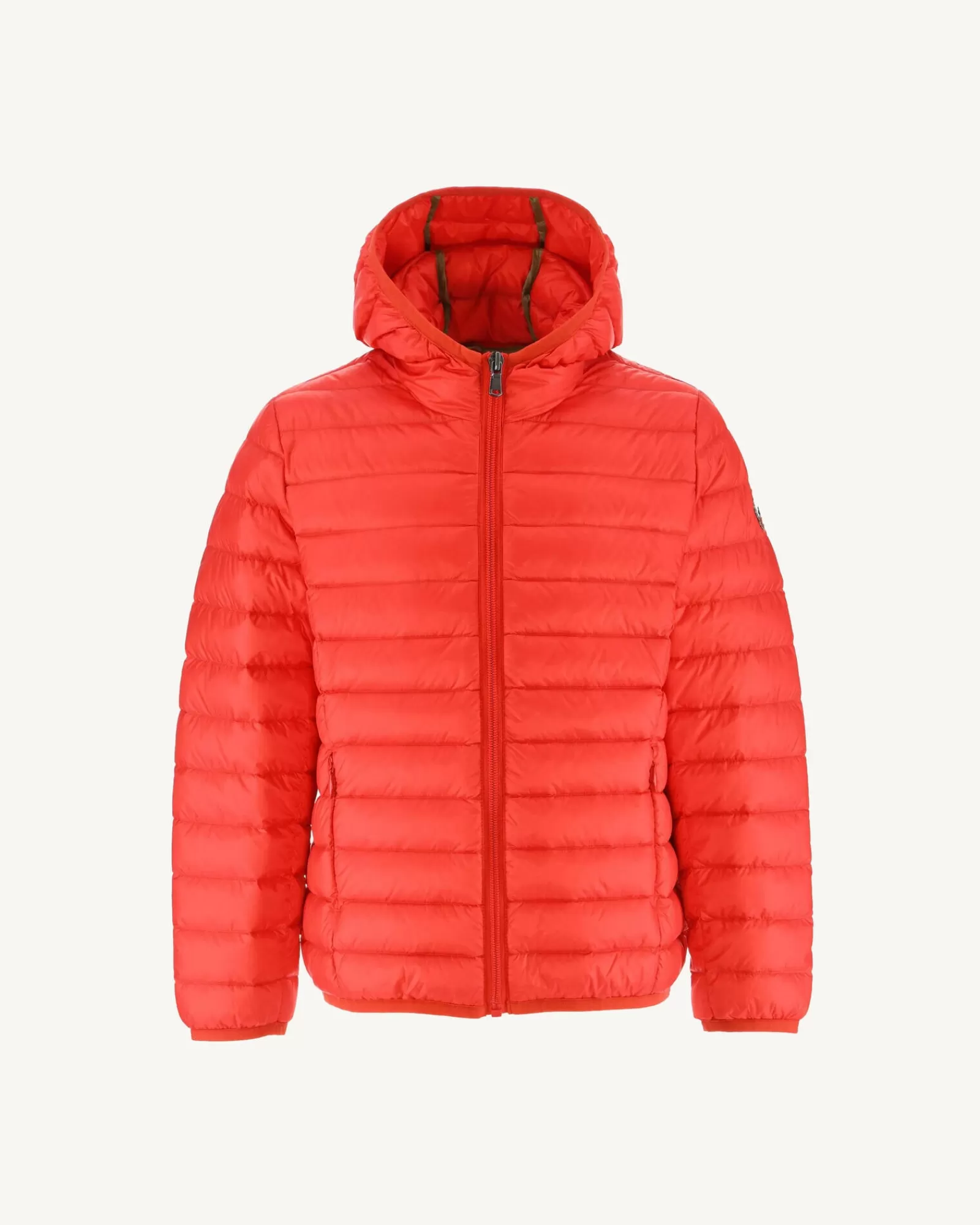 Flash Sale JOTT Doudoune Legere A Capuche Enfant Rouge Vif Hugo 318 Fire Red