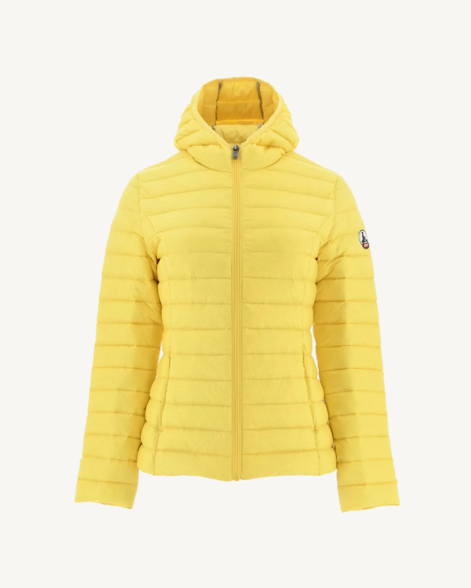 Best Sale JOTT Doudoune Legere A Capuche Jaune Clair Cloe 627 Soft Yellow