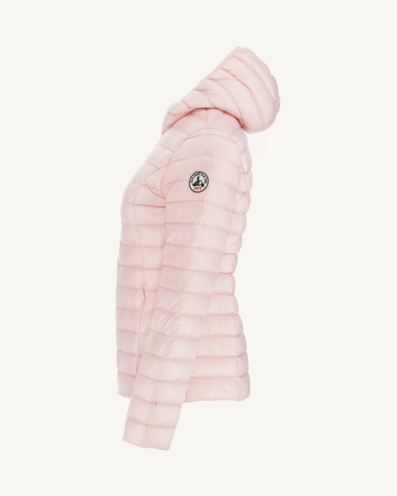 Shop JOTT Doudoune Legere A Capuche Rose Clair Cloe 401 Rose Clair