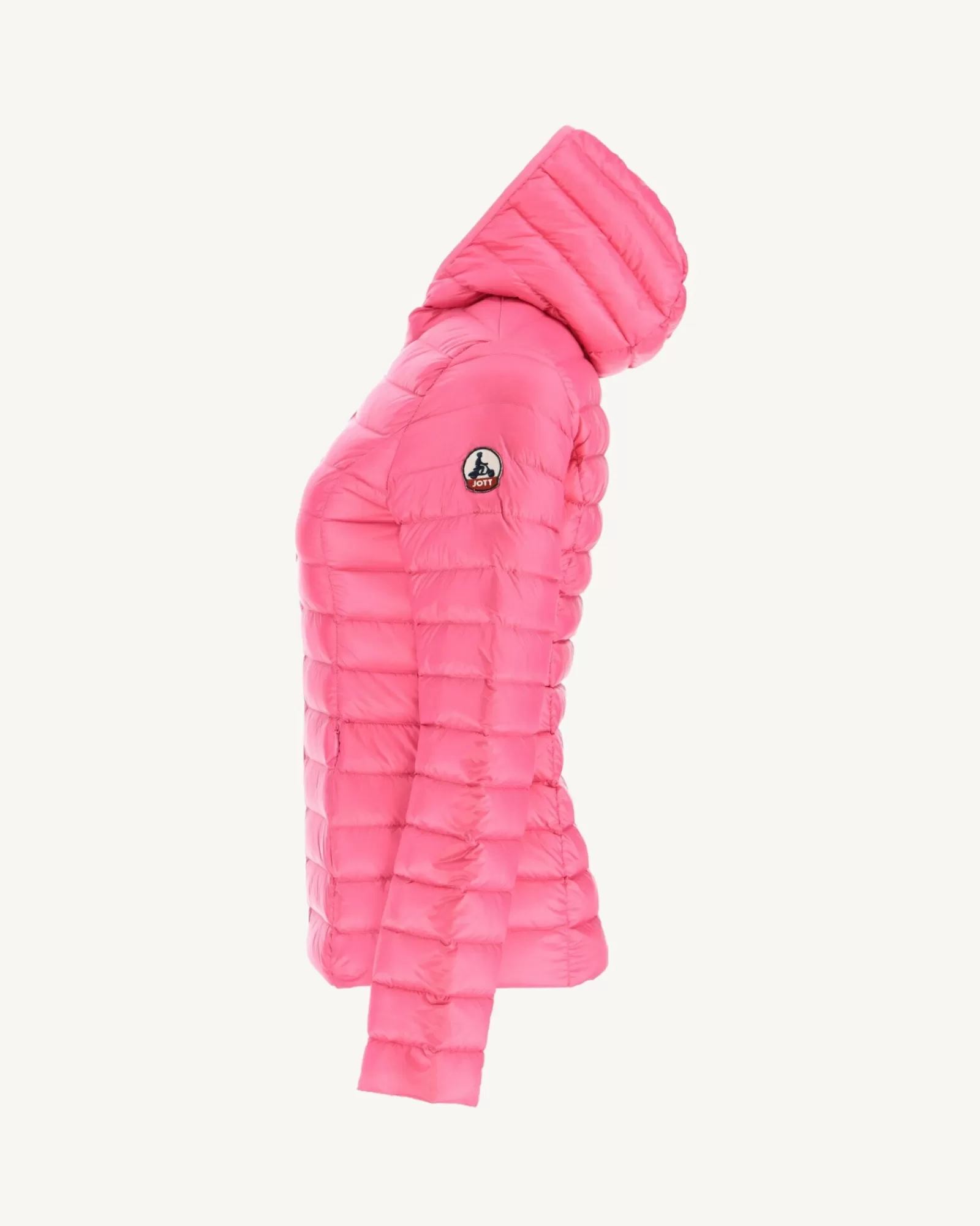 Hot JOTT Doudoune Legere A Capuche Rose Cloe 453 Rose