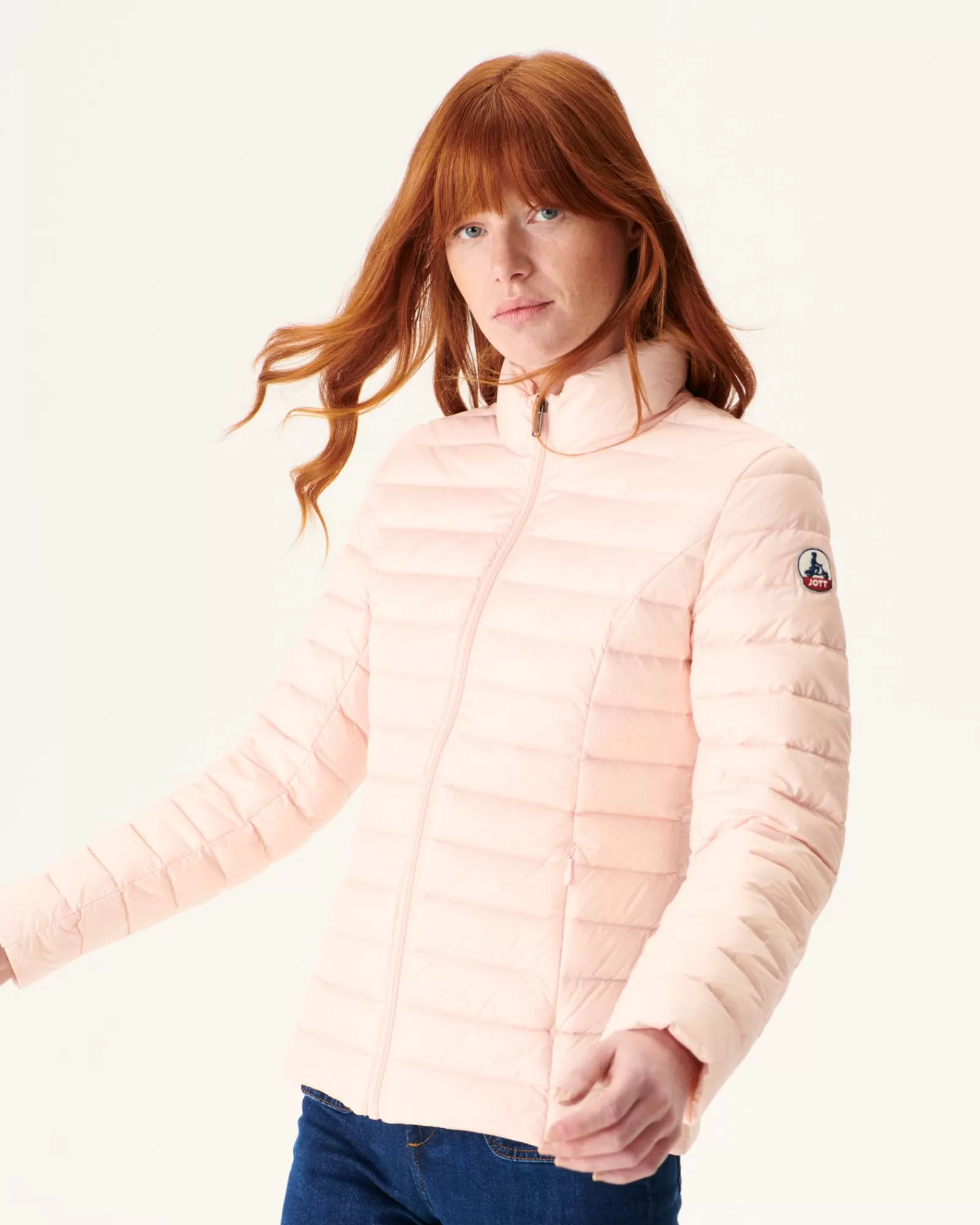 Online JOTT Doudoune Legere Rose Clair Cha 463 Soft Pink