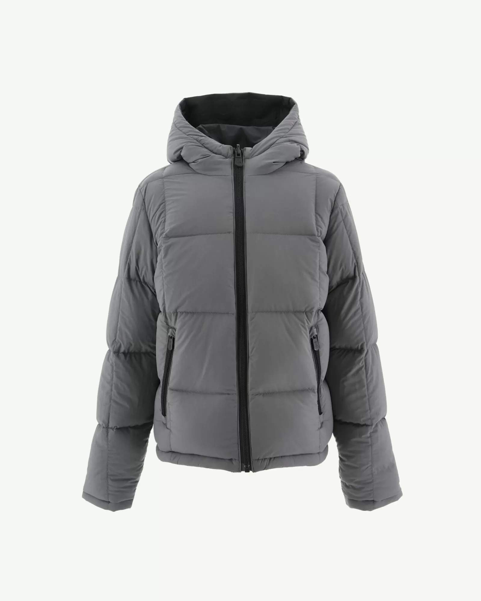 Outlet JOTT Doudoune Reversible A Capuche Grand Froid A Capuche Enfant Noir/Anthra 9990 Noir/Anthracite
