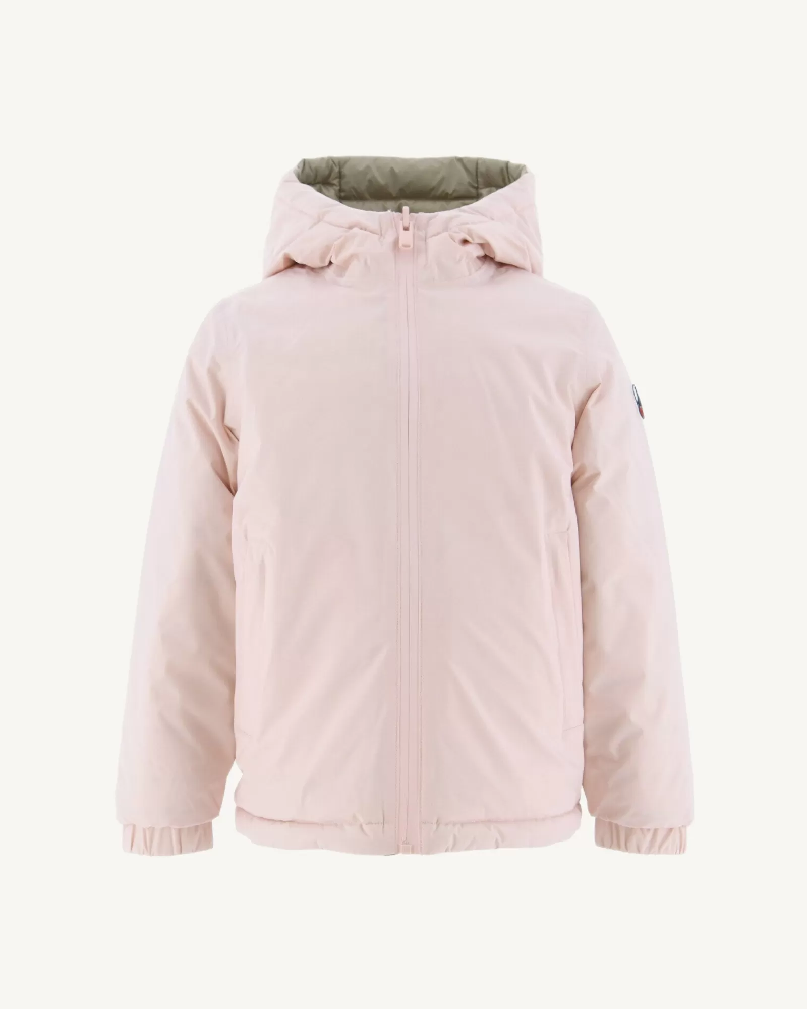 Outlet JOTT Doudoune Reversible Rose Clair/Beige Enfant Zurich 4630 Soft Pink/Beige