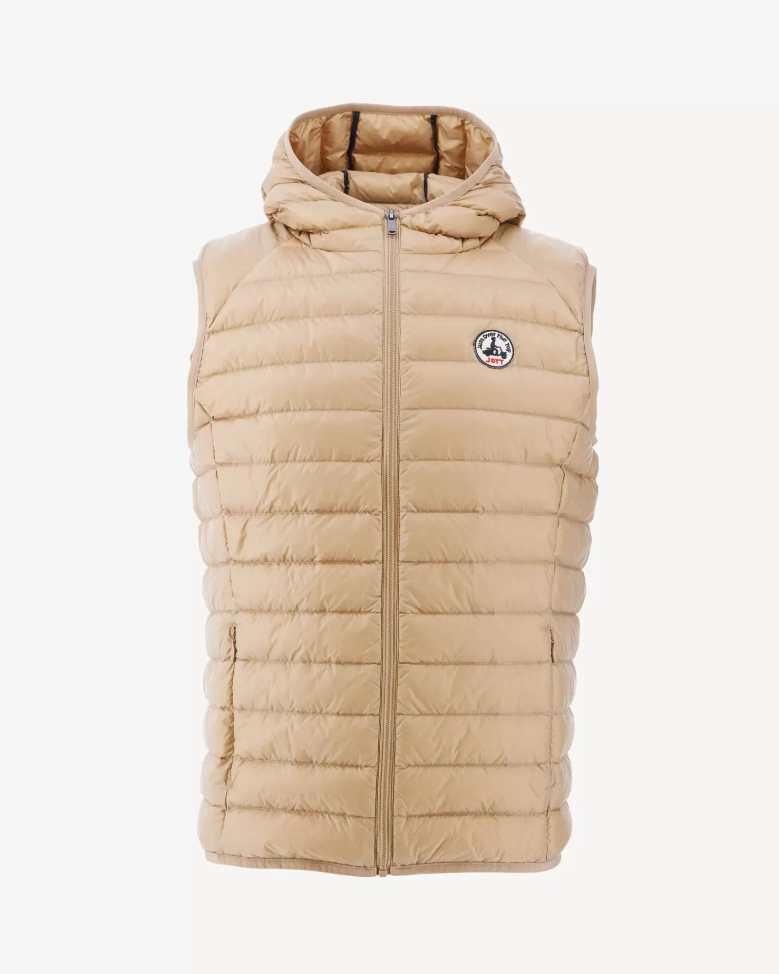 Hot JOTT Doudoune Sans Manches A Capuche Beige Pat 804 Beige