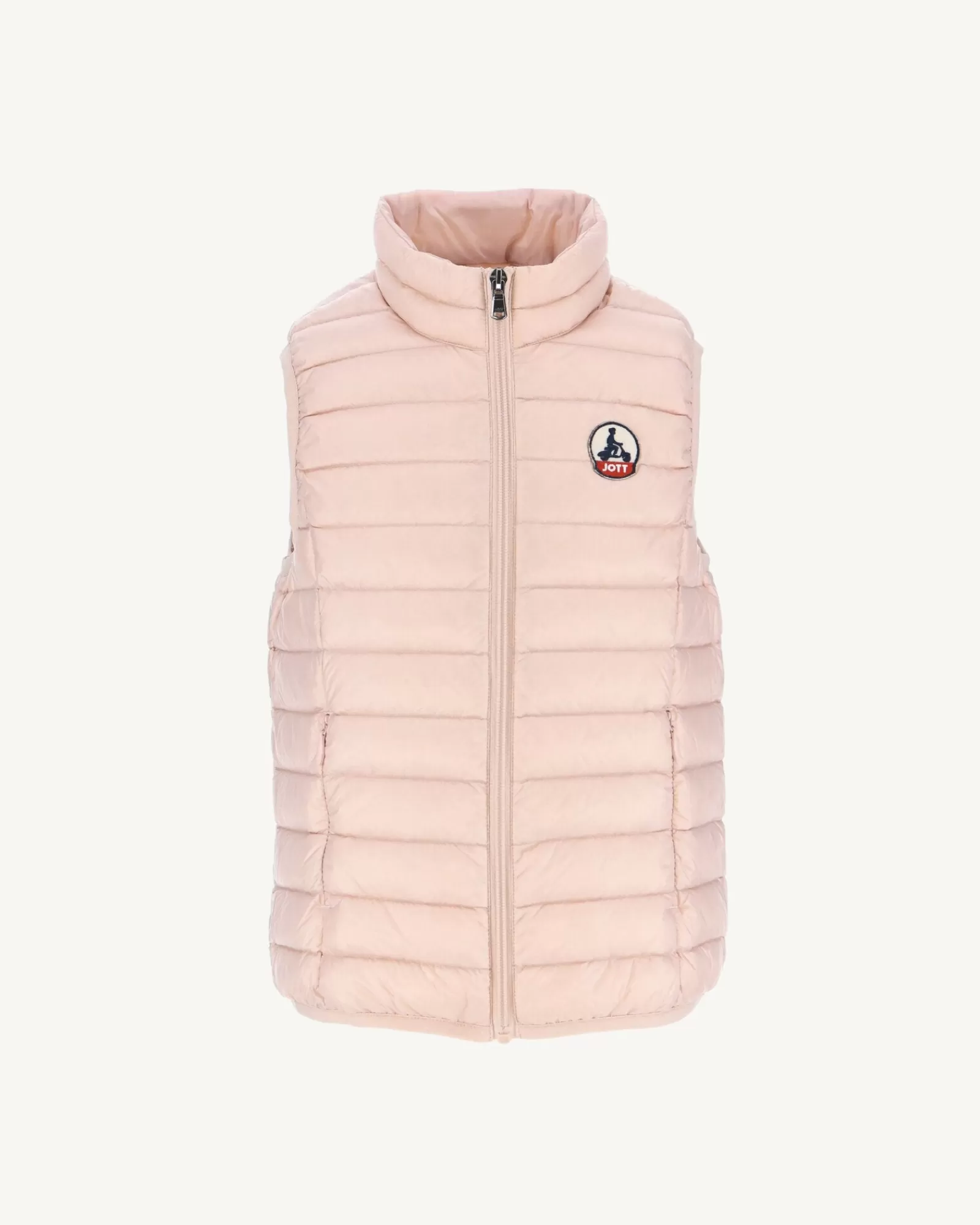 New JOTT Doudoune Sans Manches Enfant Rose Pale Zoe 471 Rose Pale