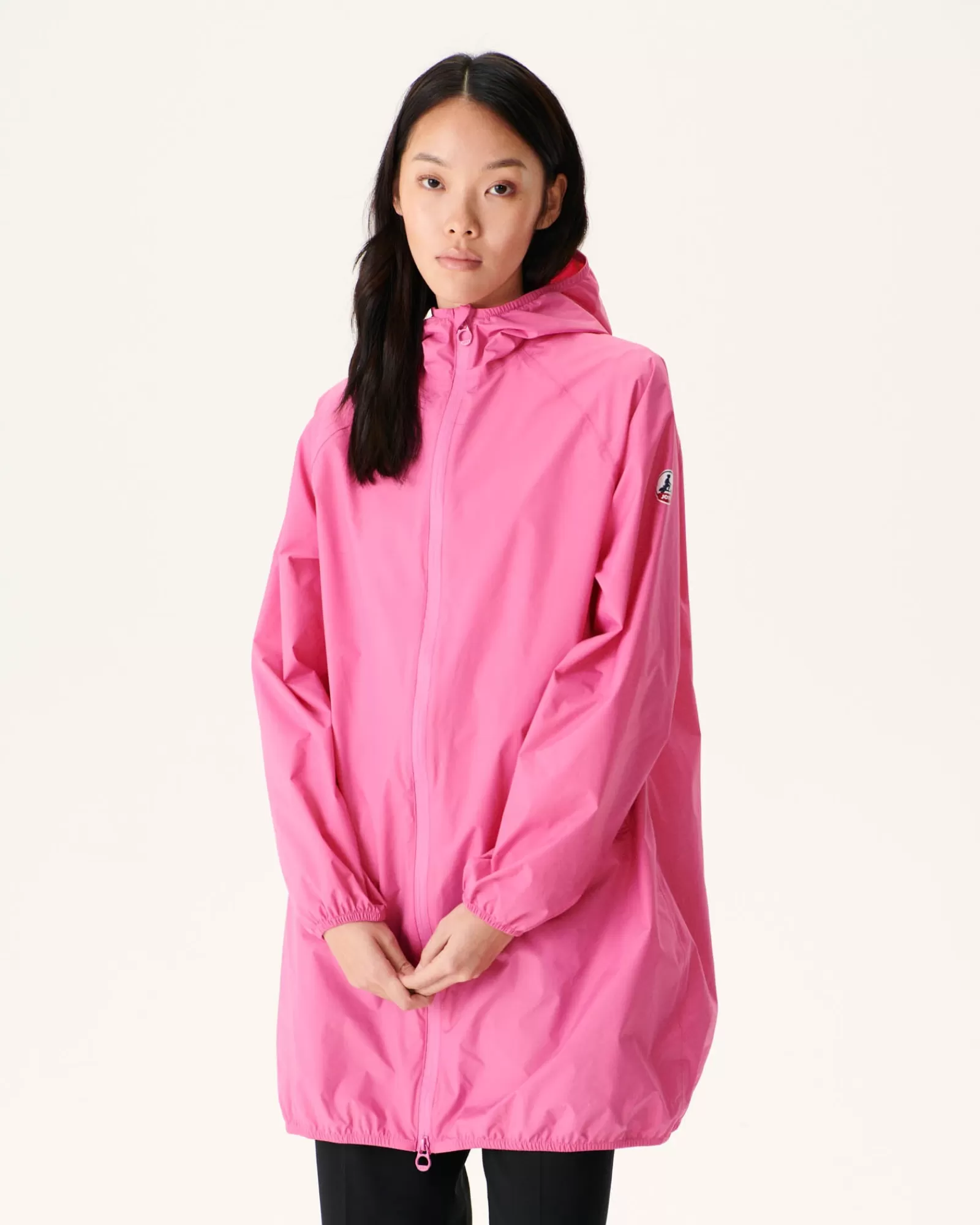 Discount JOTT Impermeable Long A Capuche Rose Intense Copenhagen 457 Wild Rose