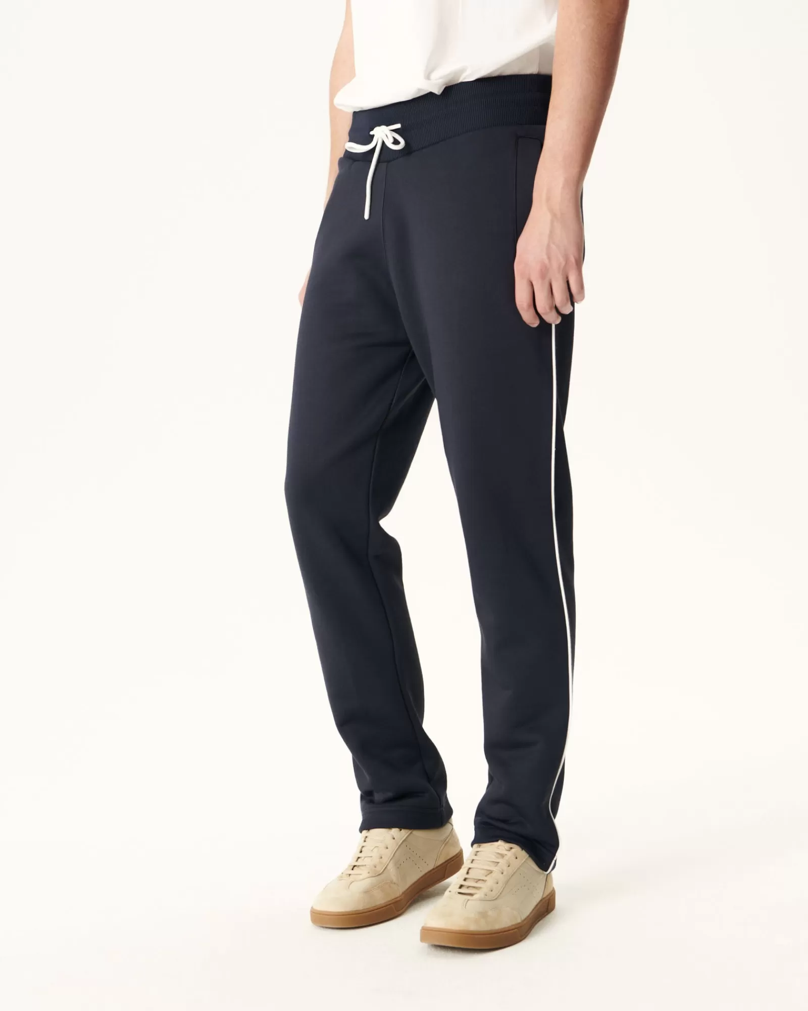 Best Sale JOTT Jogpant Homme En Coton Biologique Marine Freddie 104 Navy