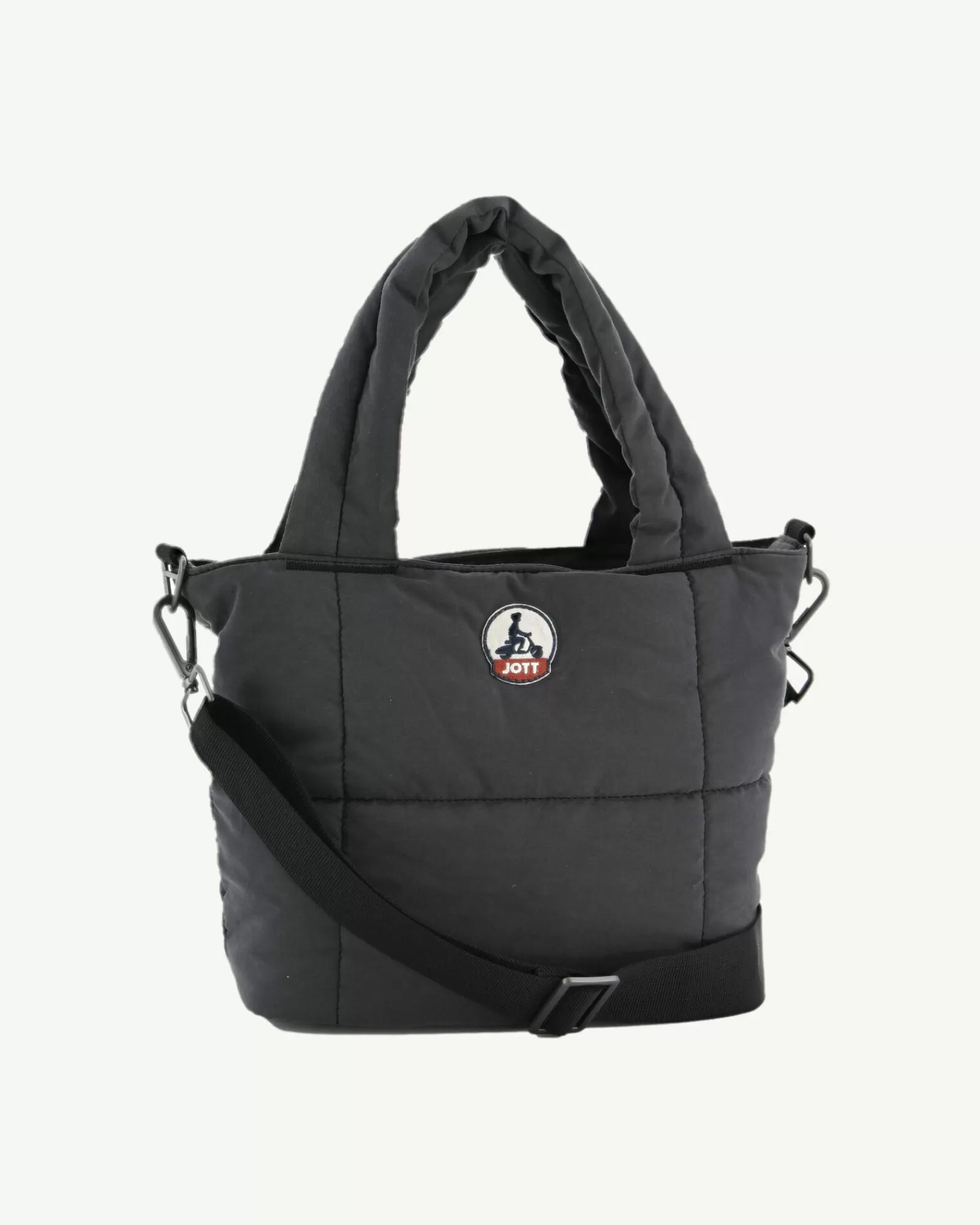 New JOTT Mini Tote-Bag En Coton Gratte Noir Nuna 999 Black