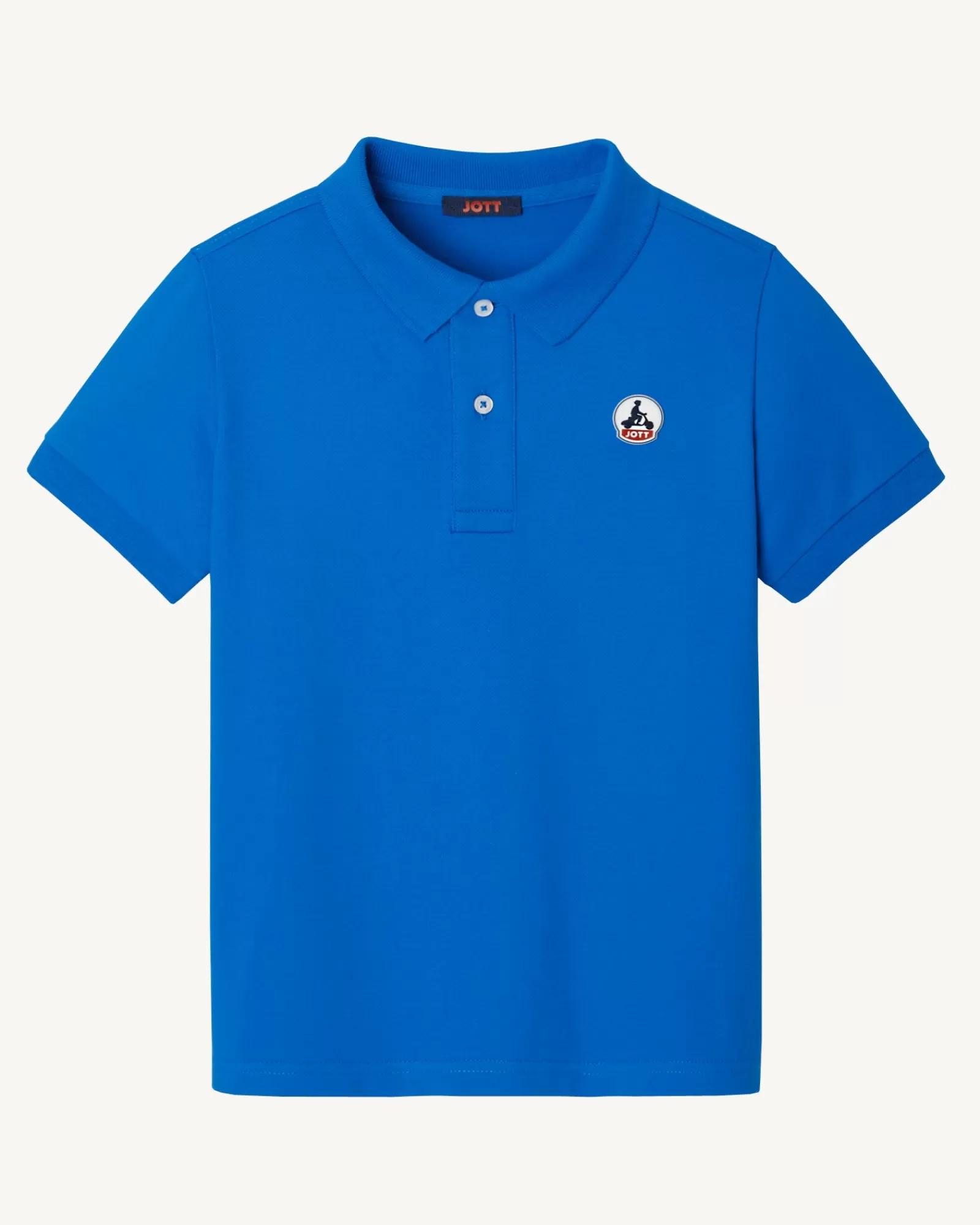 Best Sale JOTT Polo Enfant En Coton Biologique Azur Salvador 183 Azure