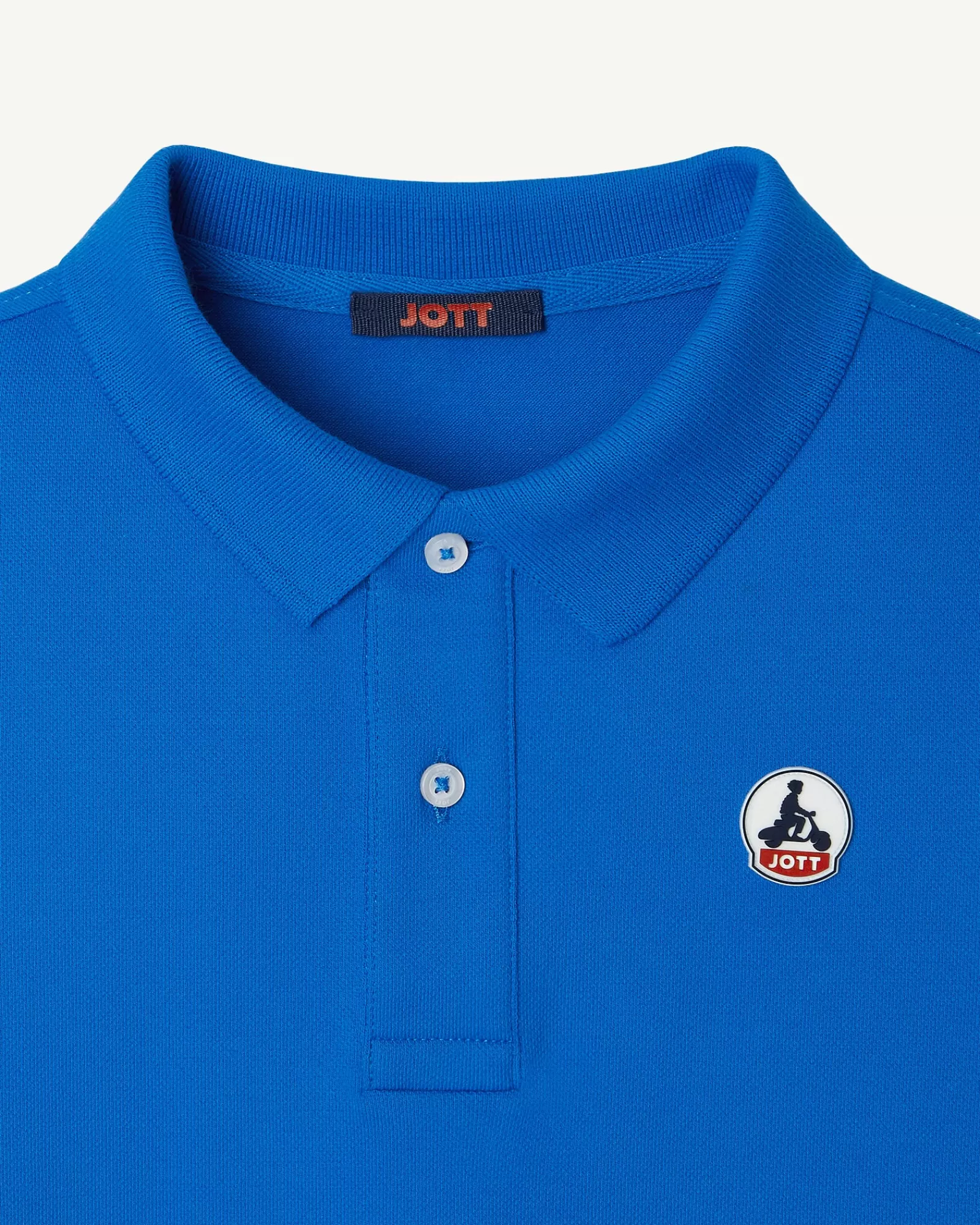 Best Sale JOTT Polo Enfant En Coton Biologique Azur Salvador 183 Azure