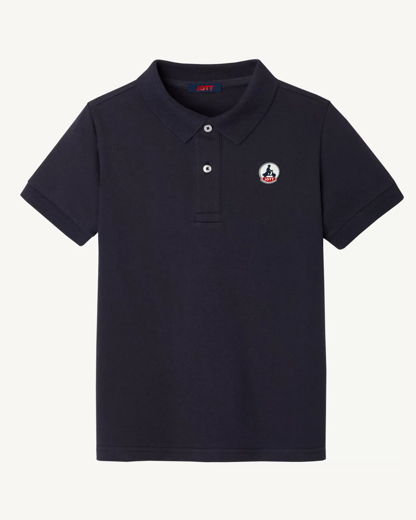 Outlet JOTT Polo Enfant En Coton Biologique Marine Salvador 104 Navy