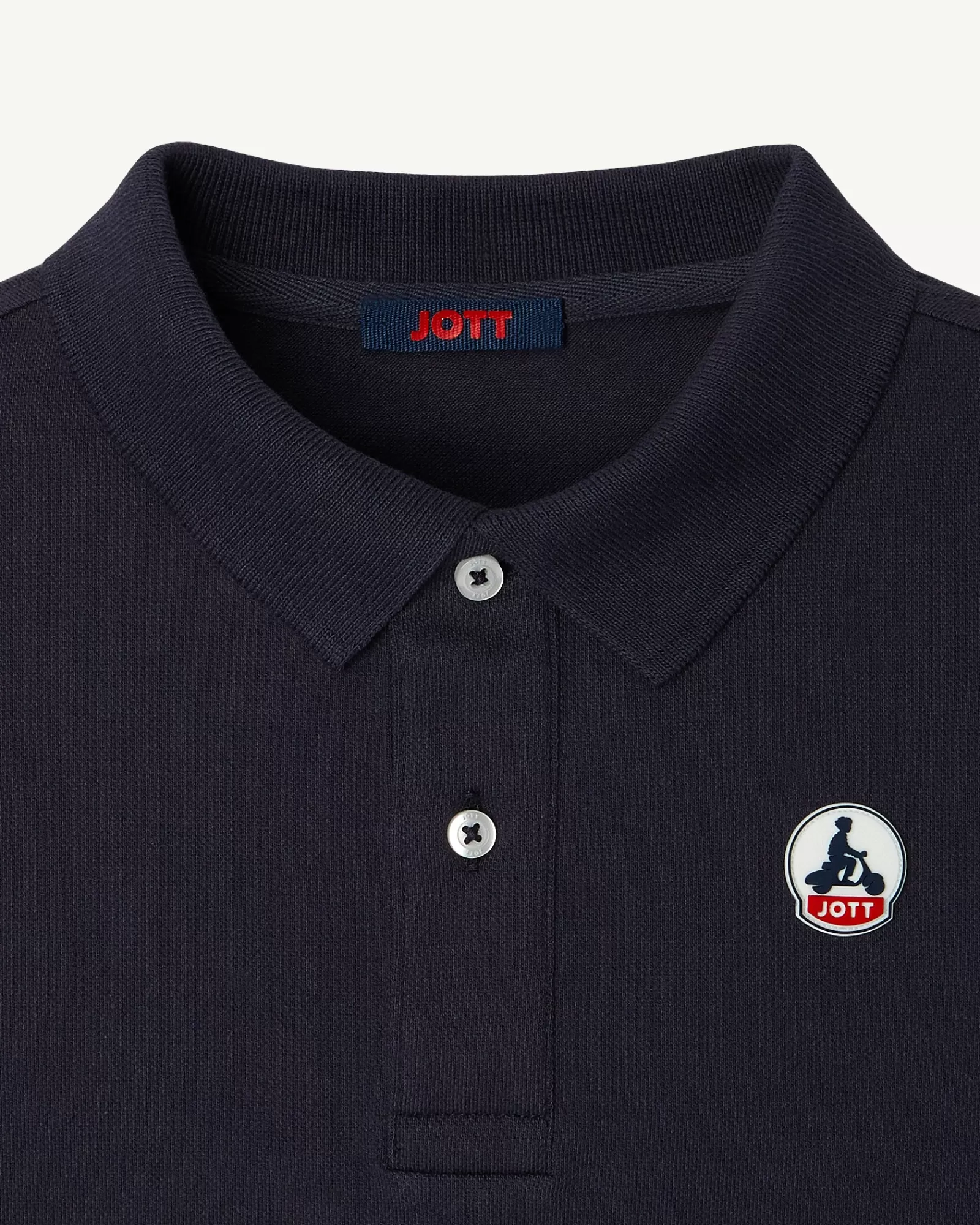 Outlet JOTT Polo Enfant En Coton Biologique Marine Salvador 104 Navy