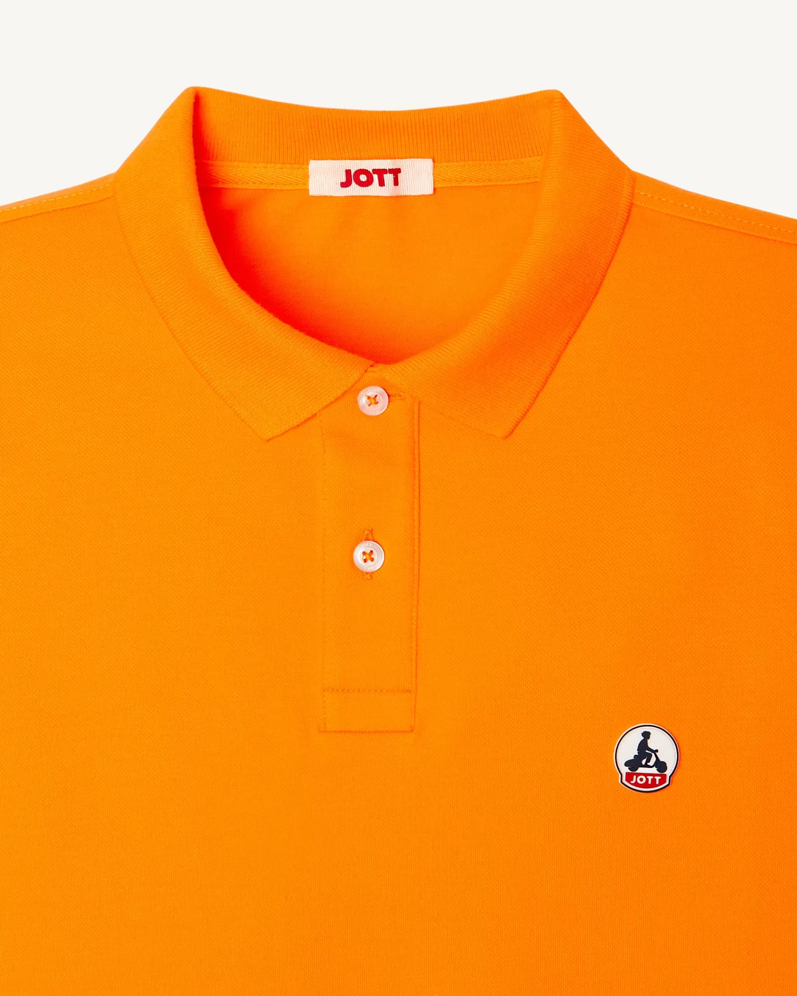 Discount JOTT Polo Homme En Coton Biologique Abricot Marbella 728 Apricot