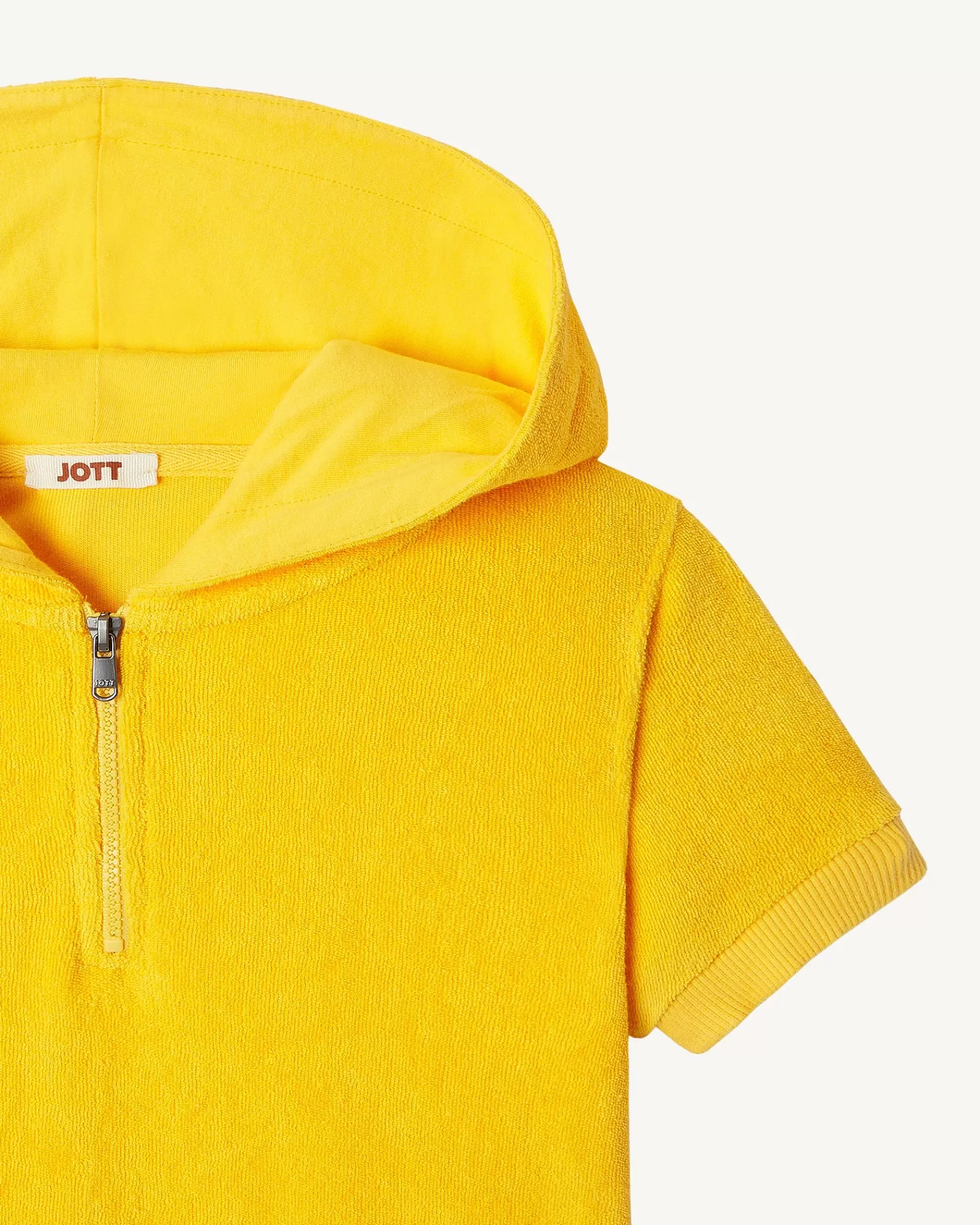 Sale JOTT Robe Eponge A Capuche Citron Enfant Mini 631 Lemon