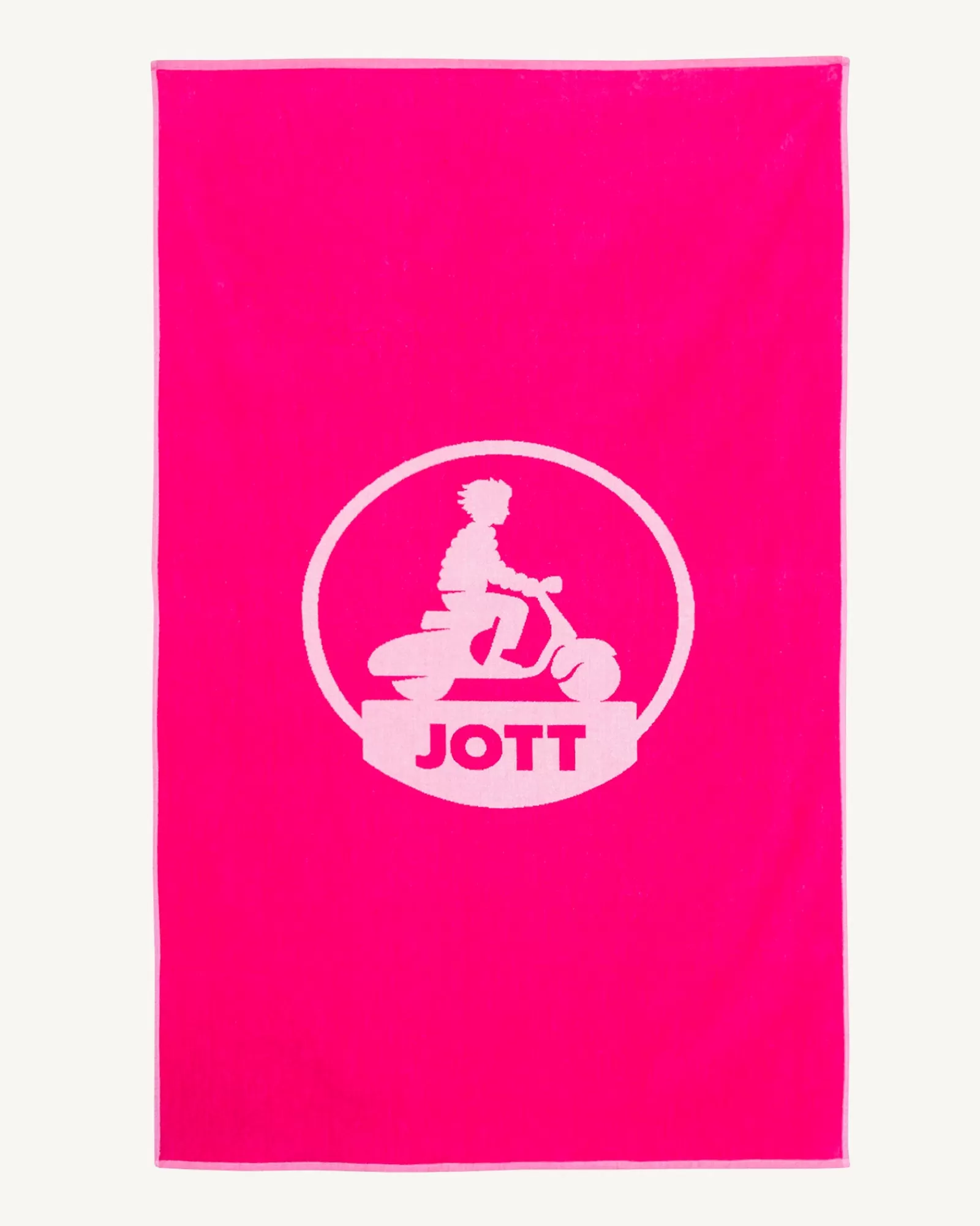 Best Sale JOTT Serviette De Plage En Eponge Rose Intense Beach 457 Wild Rose