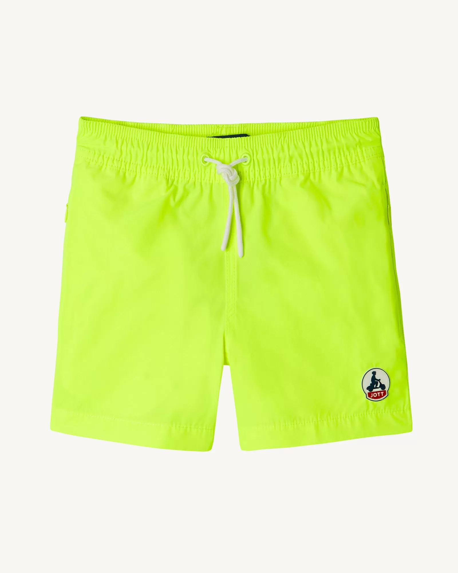 Clearance JOTT Short De Bain Jaune Fluo Enfant Cassis 615 Fluo Yellow