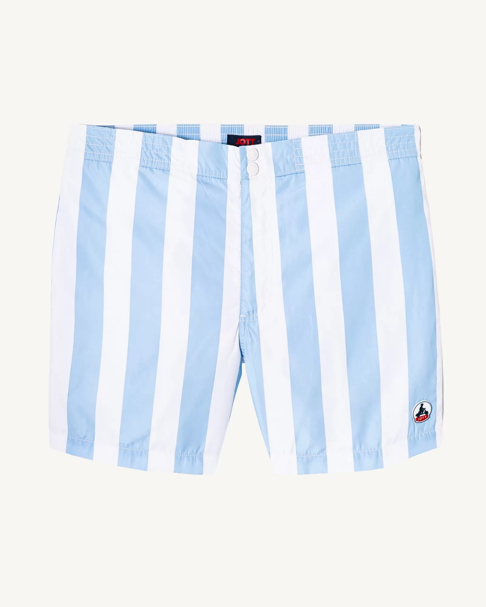 Flash Sale JOTT Short De Bain Rayure Bleu Clair/Blanc Dov 1800 Stripe Soft Blue/White