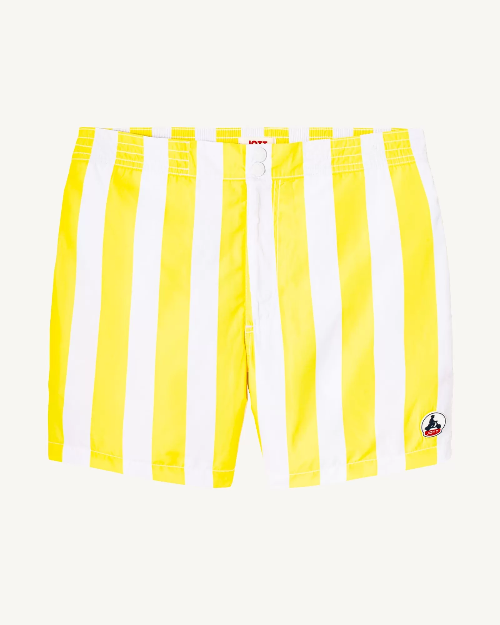 Fashion JOTT Short De Bain Rayure Citron/Blanc Dov 6312 Stripe Lemon/White