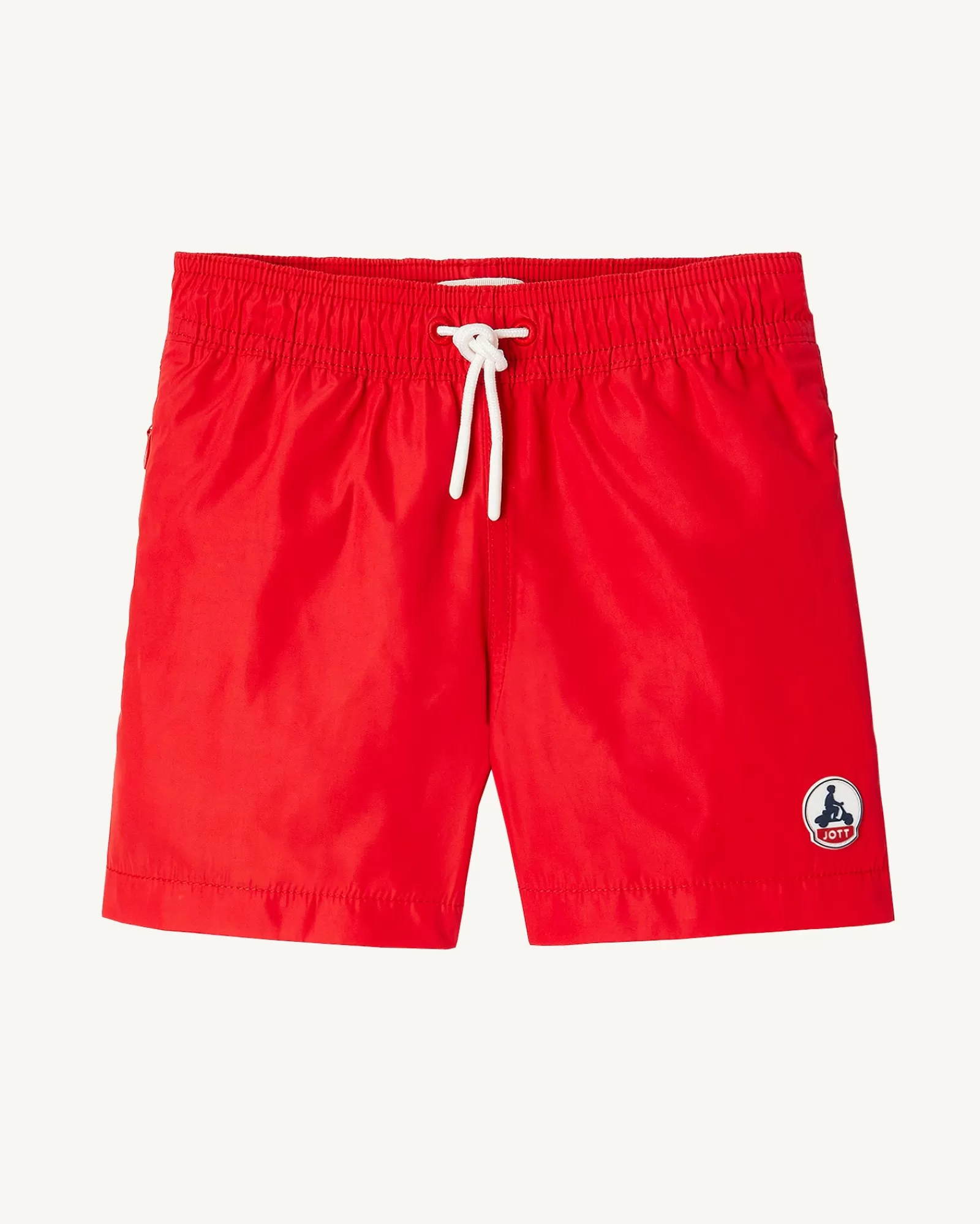 Store JOTT Short De Bain Rouge Vif Enfant Cassis 318 Fire Red