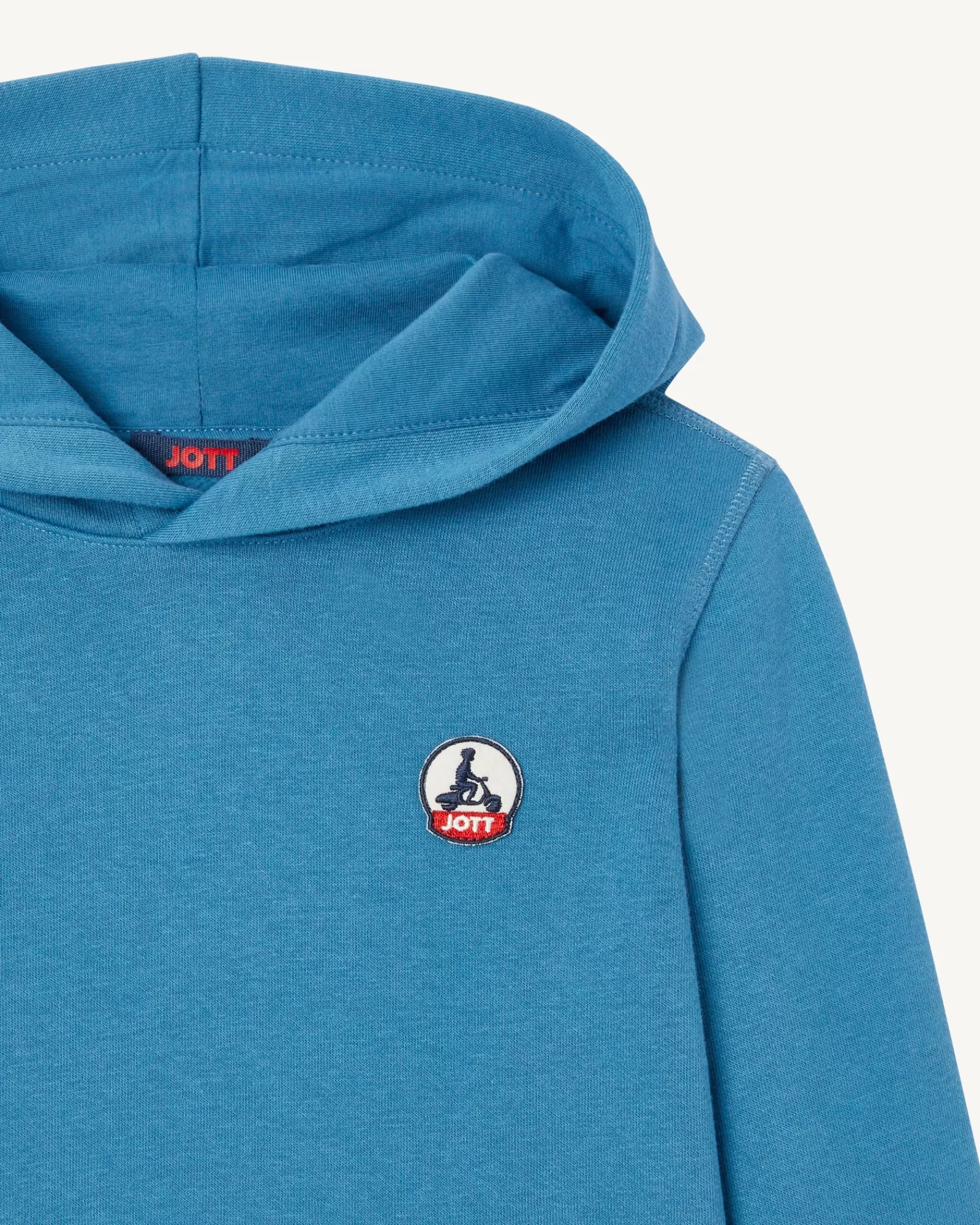 Hot JOTT Sweat A Capuche Enfant En Coton Biologique Bleu Jeans Bilbao 140 Blue Jeans