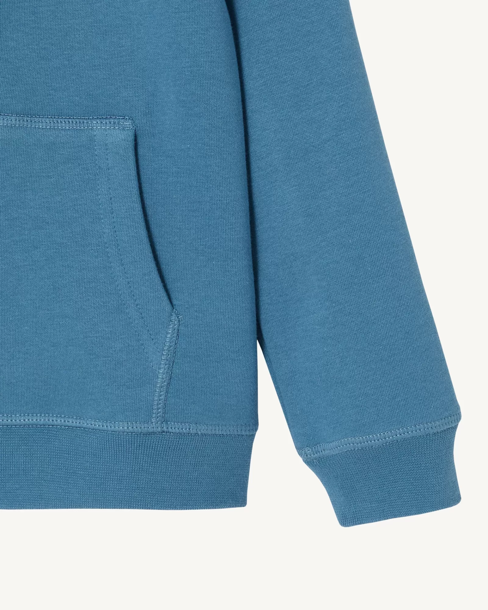 New JOTT Sweat A Capuche Enfant En Coton Biologique Bleu Jeans Tijuana 140 Blue Jeans