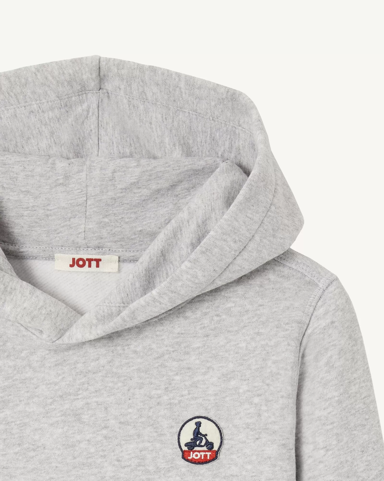 Online JOTT Sweat A Capuche Enfant En Coton Biologique Gris Chine Bilbao 514 Gris Chine