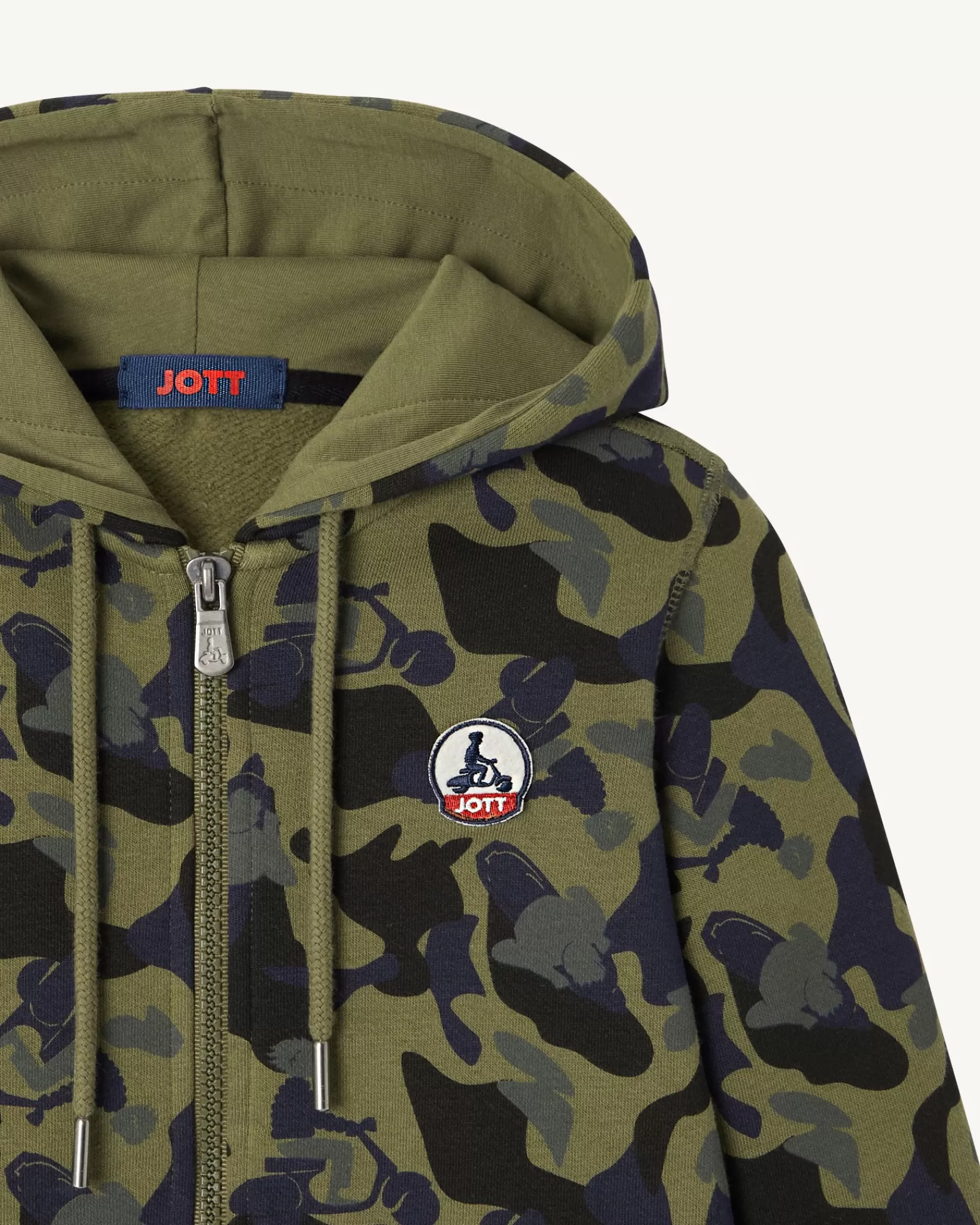 Best JOTT Sweat A Capuche Enfant Print Militaire Tijuana 277 Print Militaire