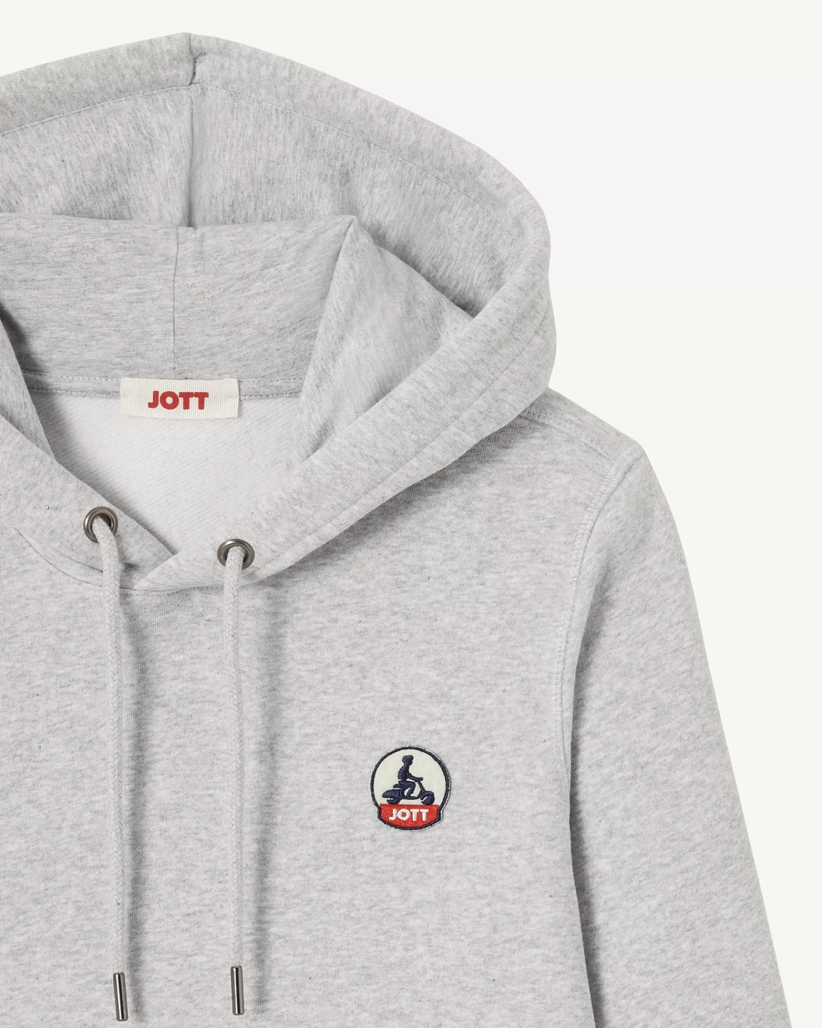 Online JOTT Sweat A Capuche Femme En Coton Biologique Gris Chine Livia 514 Gris Chine