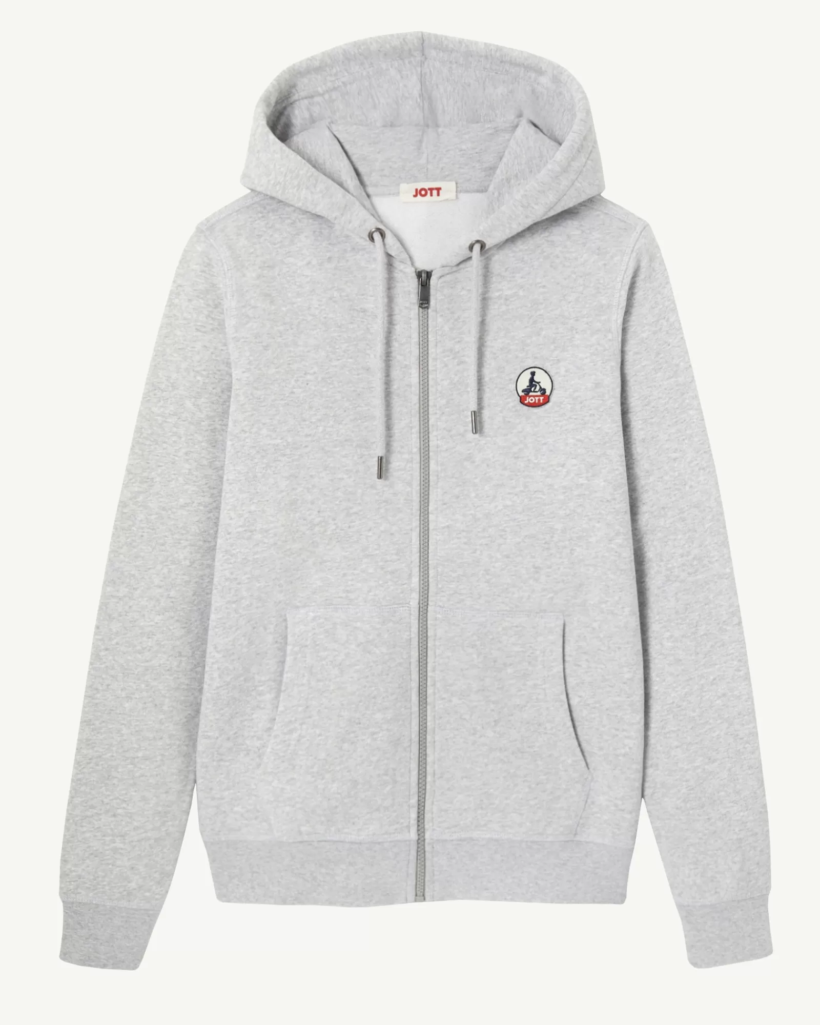 Cheap JOTT Sweat A Capuche Femme En Coton Biologique Gris Chine Oaxaca 514 Gris Chine